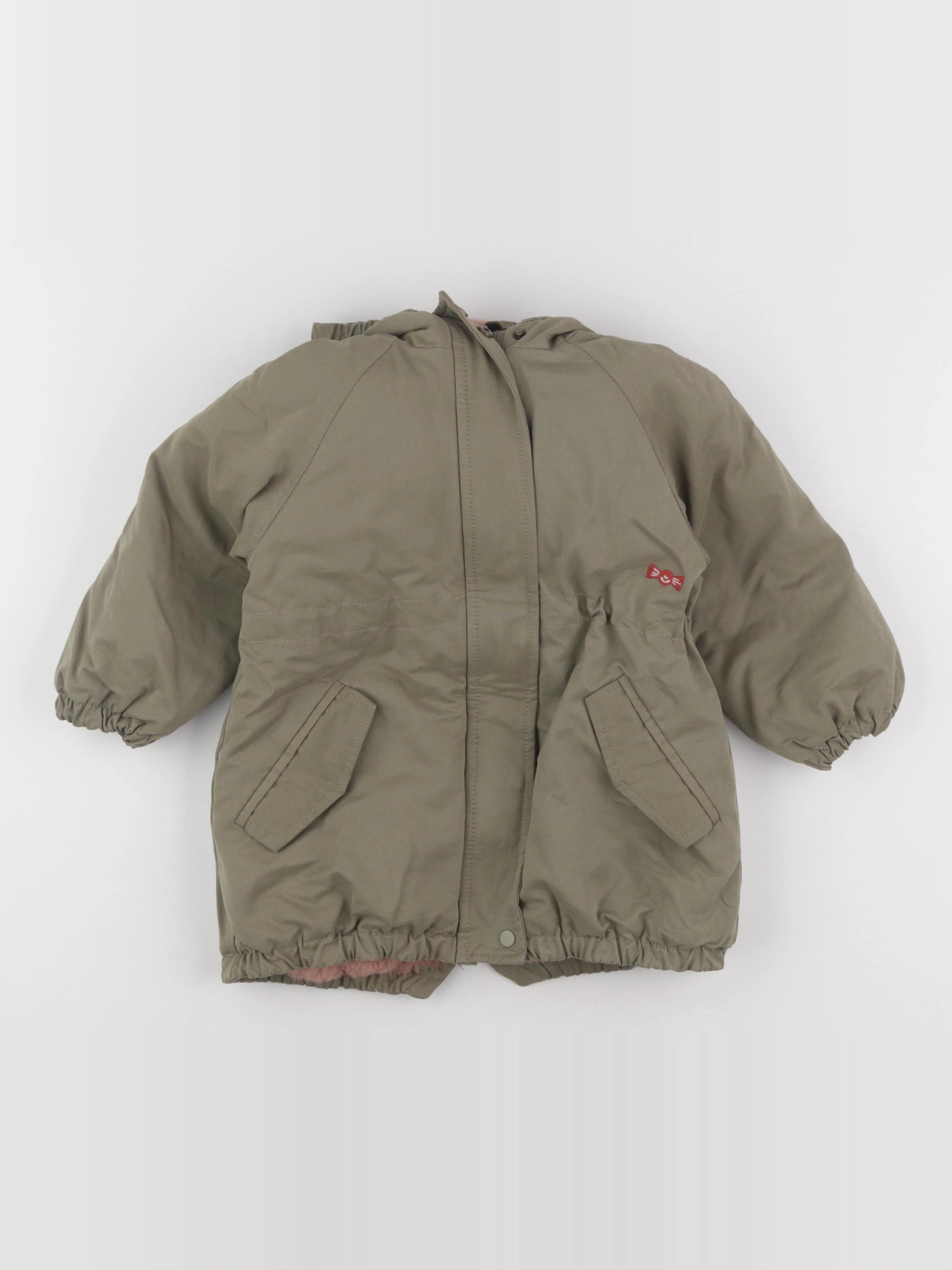 Vertbaudet - parka vert - 4 ans