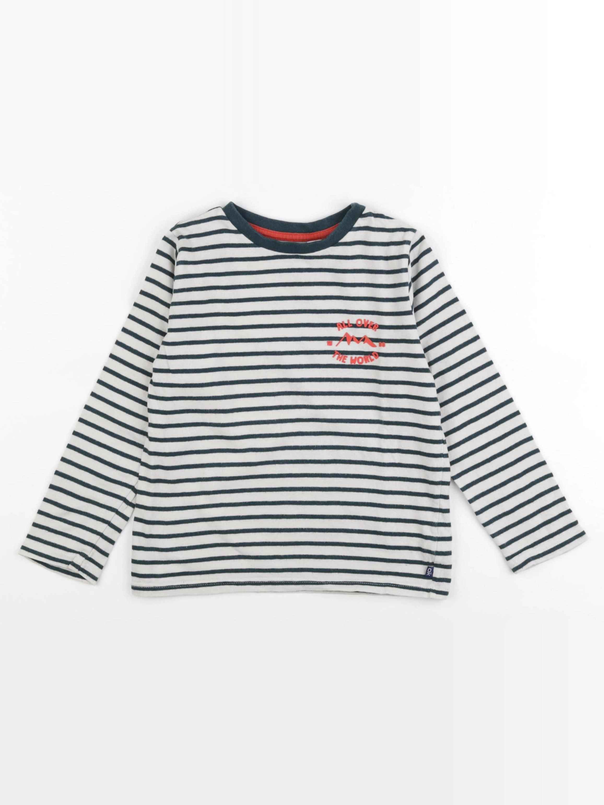 Okaidi - tee-shirt vert - 6 ans