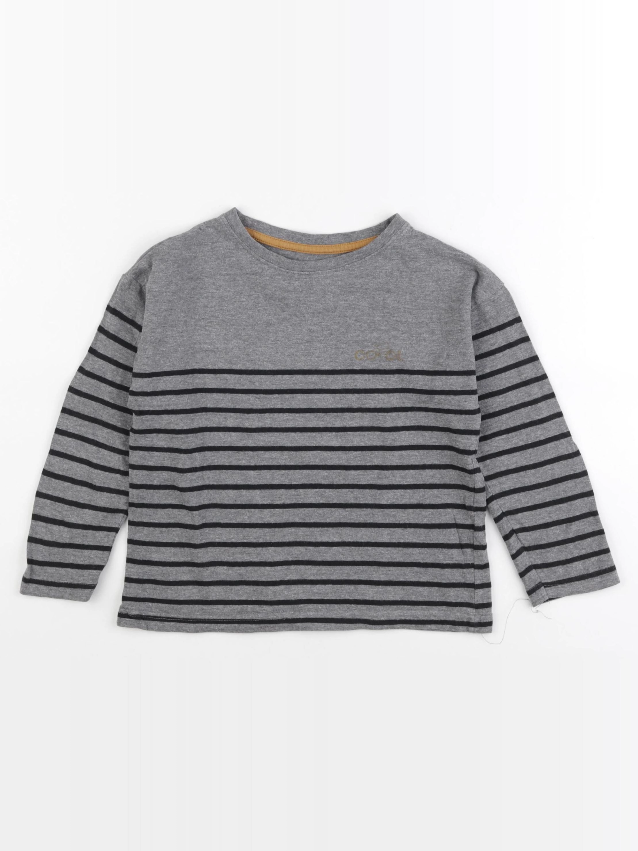 Vertbaudet - tee-shirt gris - 6 ans
