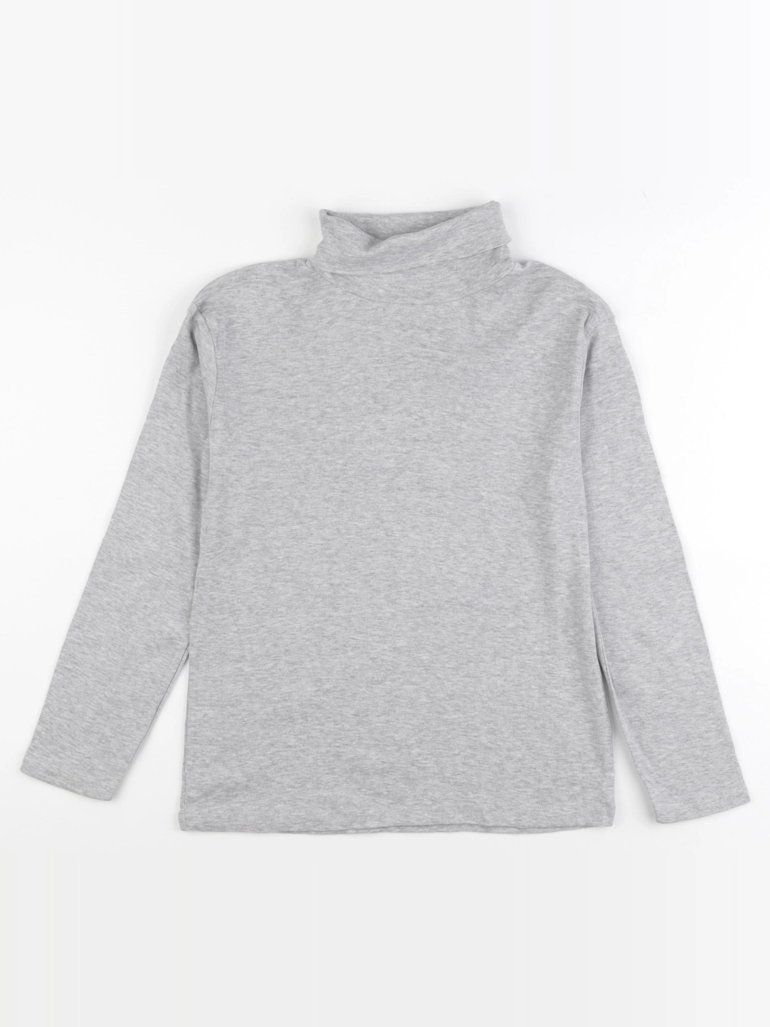 Vertbaudet - sous-pull gris - 8 ans