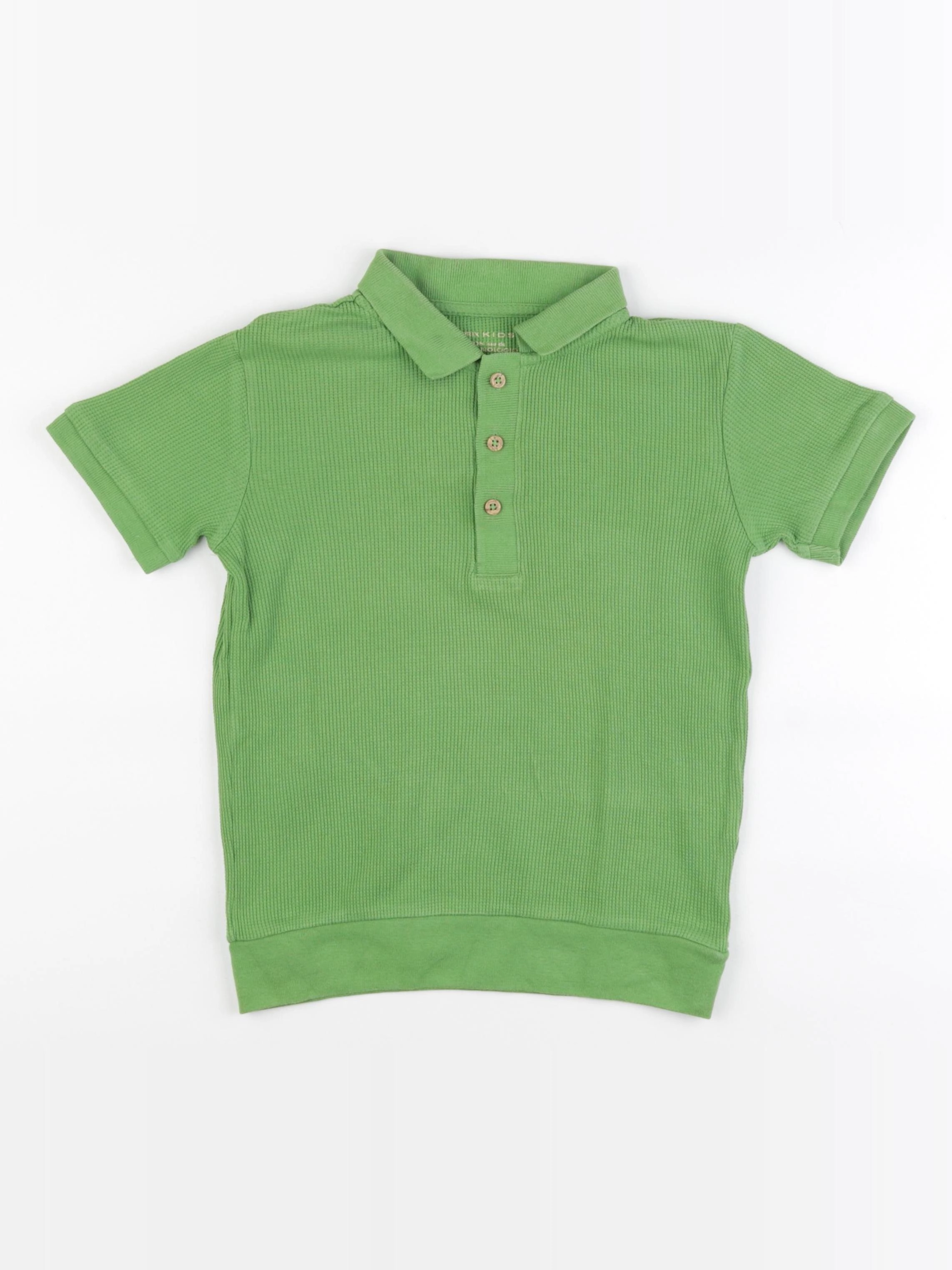 Monoprix - polo vert - 8 ans