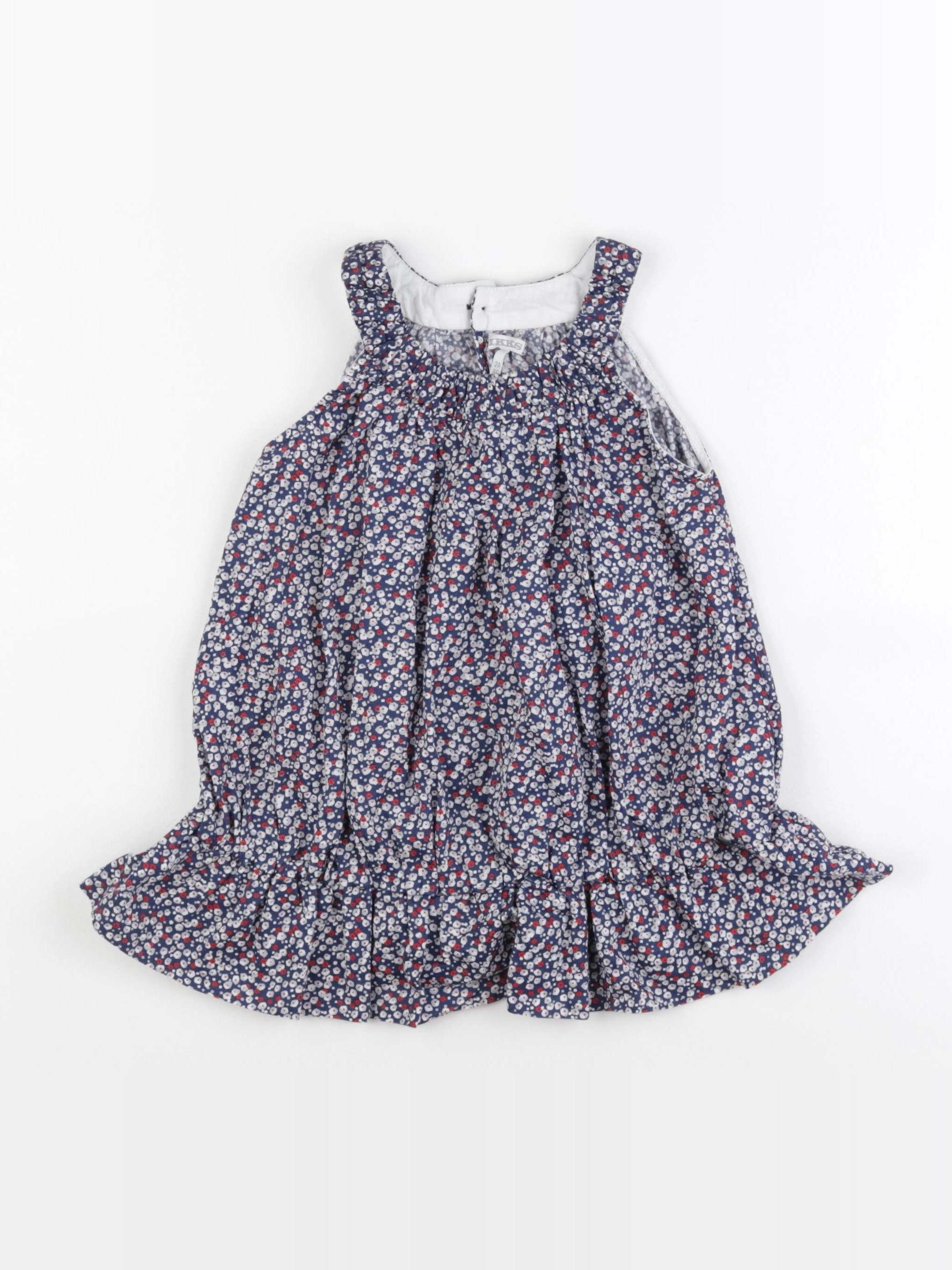 IKKS - robe bleu, blanc - 2 ans