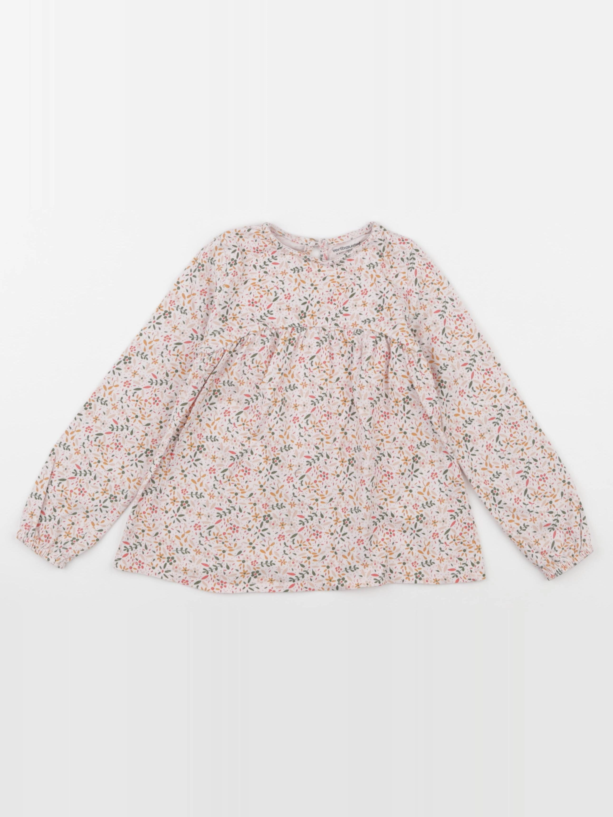 Vertbaudet - tee-shirt multicolore - 4 ans