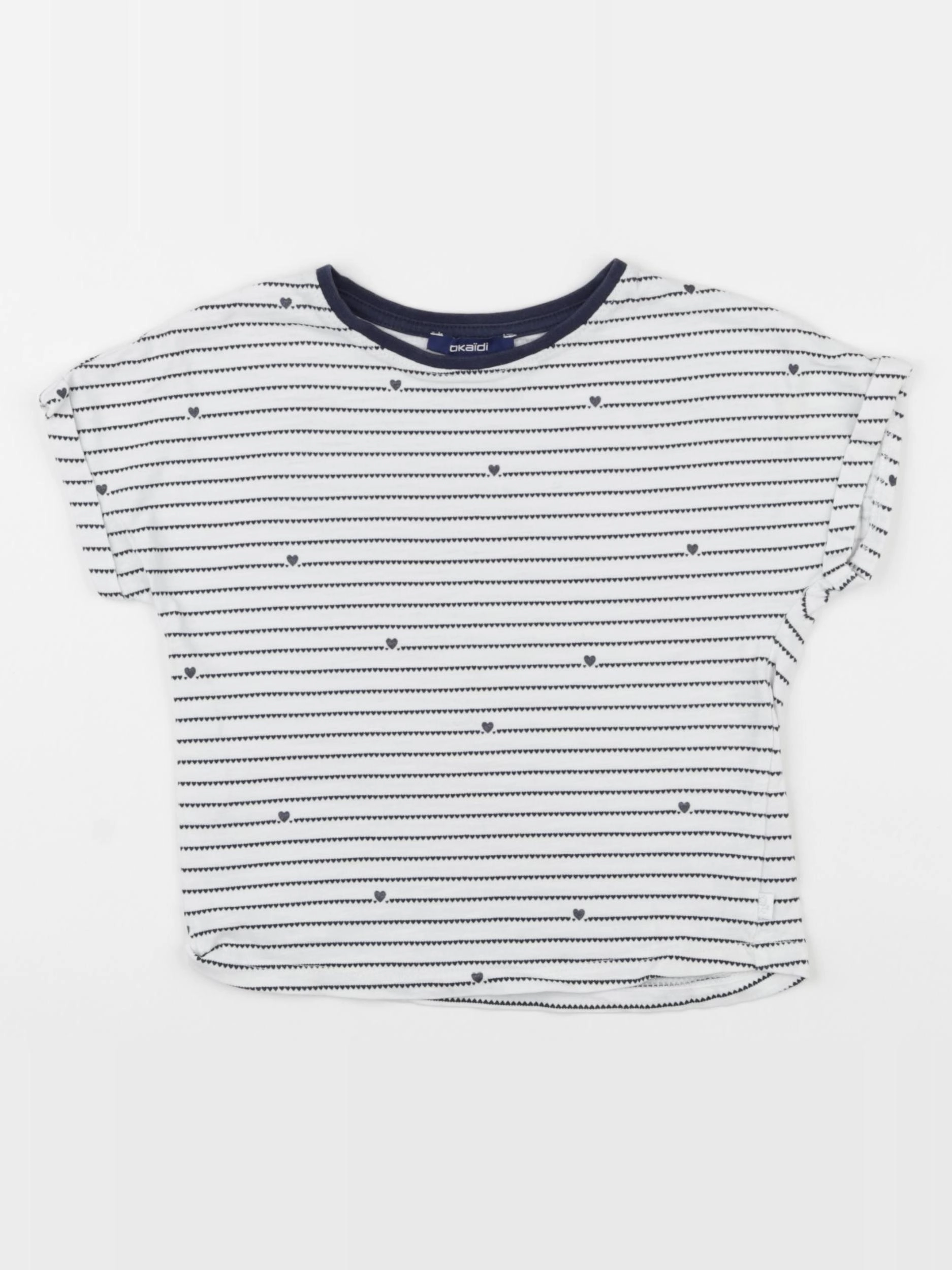 Okaidi - tee-shirt bleu - 4 ans