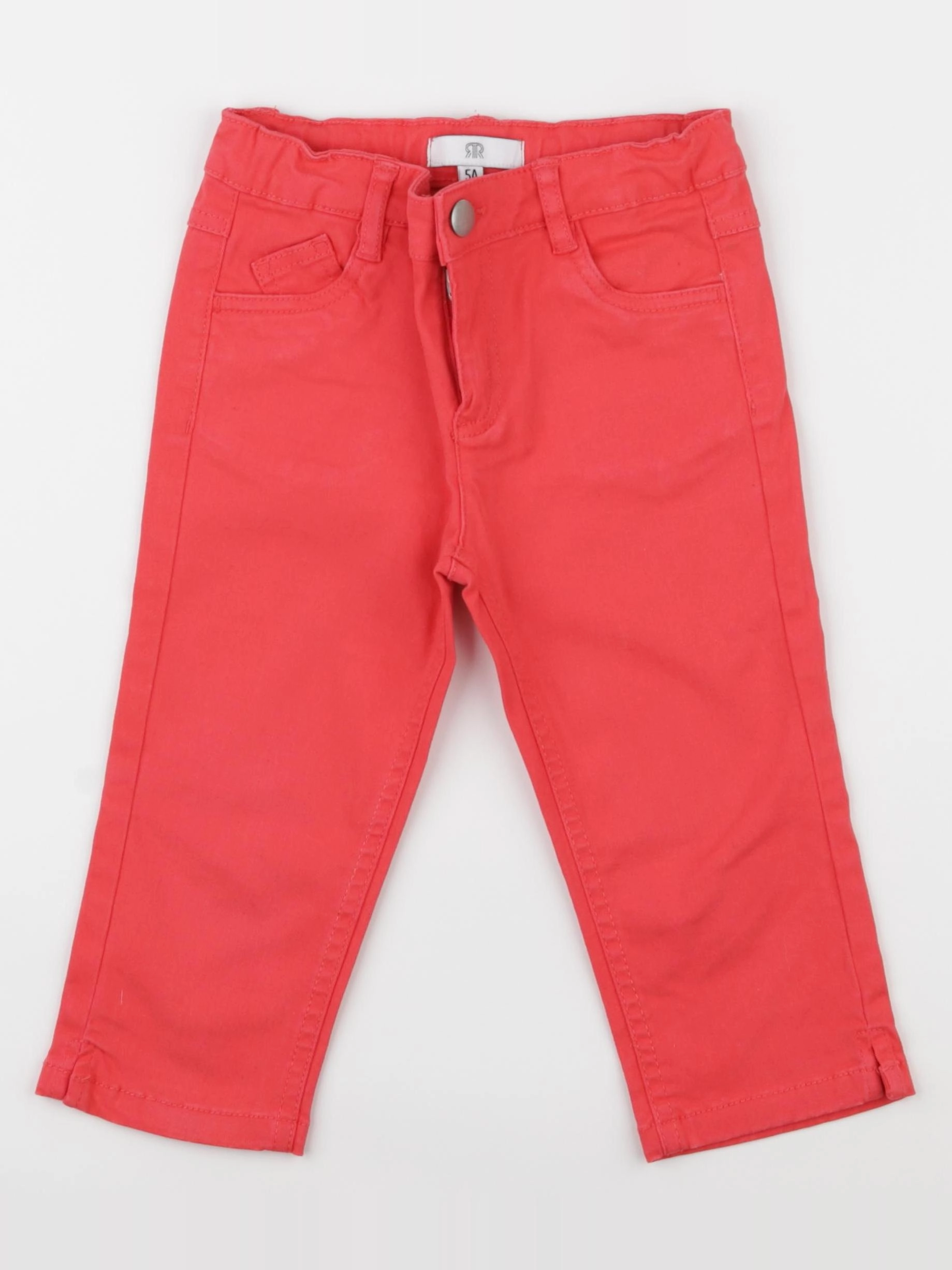 La Redoute - pantalon rouge - 5 ans