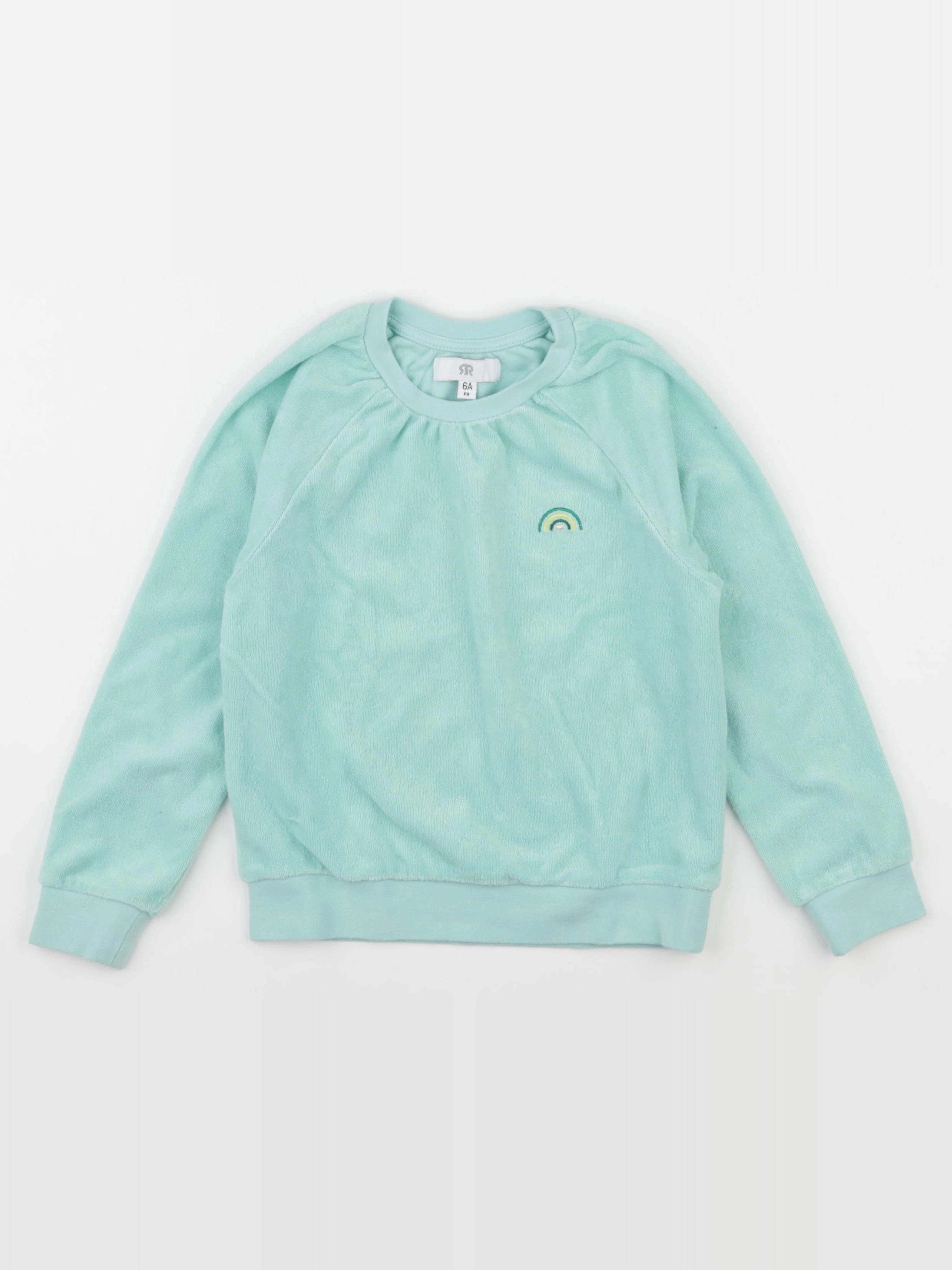La Redoute - sweat vert - 6 ans