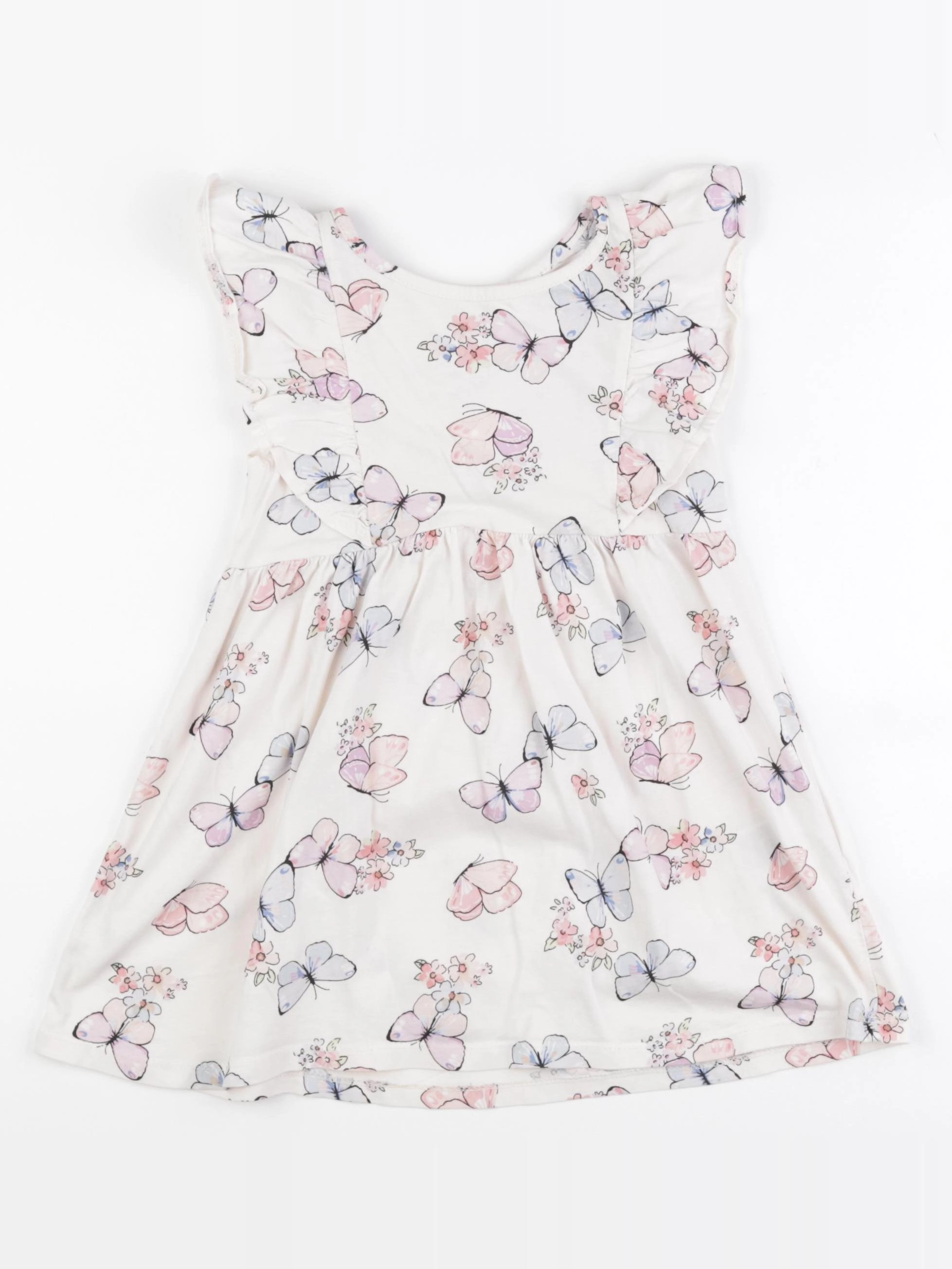 H&M - robe rose - 2/4 ans