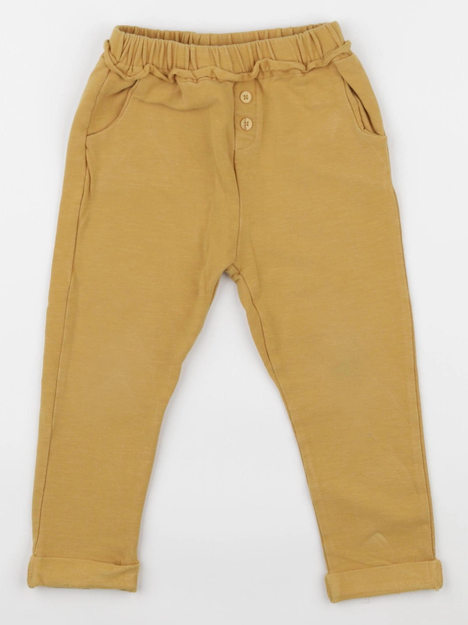 Zara - jogging jaune - 2/3 ans