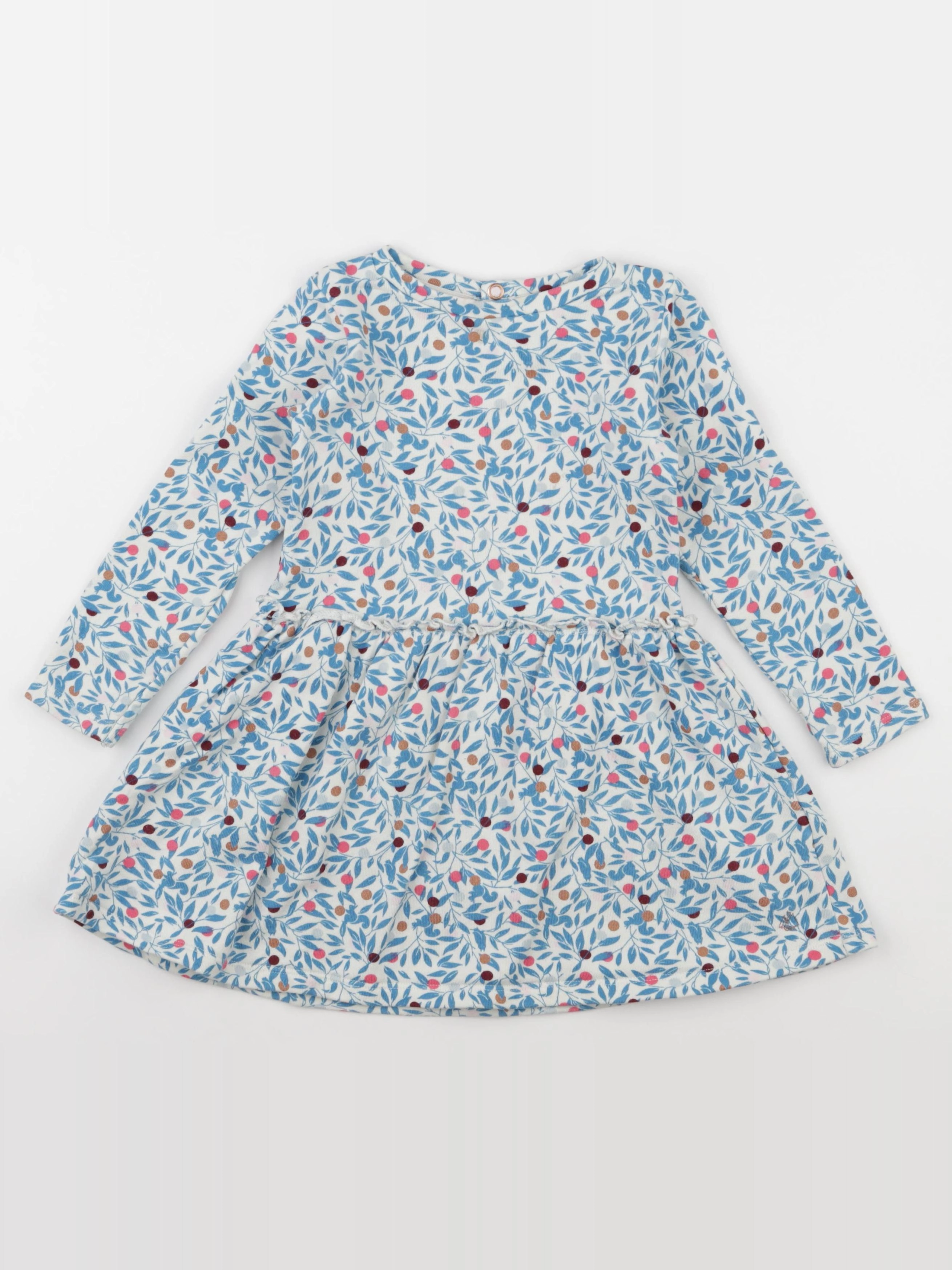 Petit Bateau - robe multicolore - 4 ans