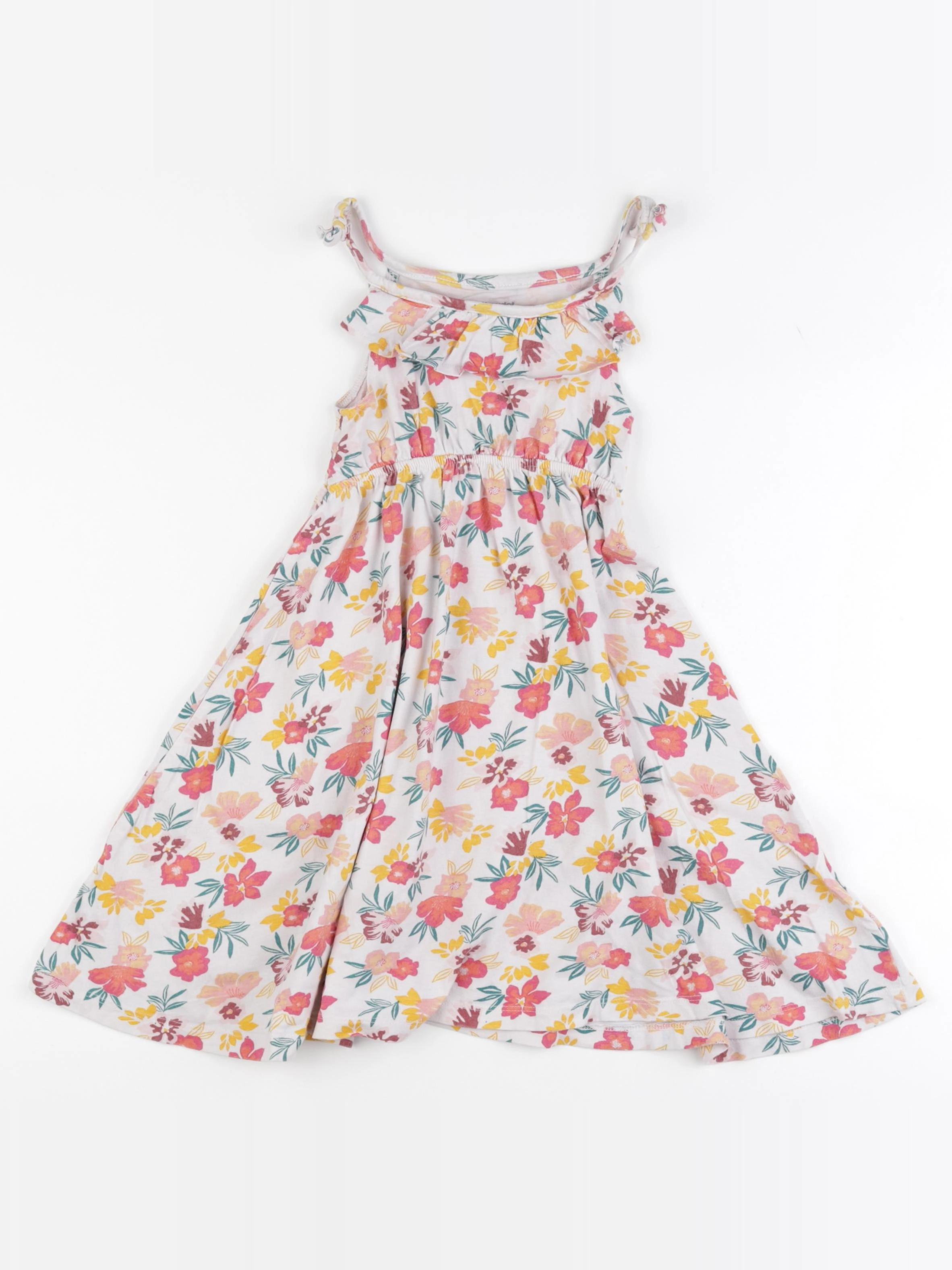 Vertbaudet - robe multicolore - 2 ans
