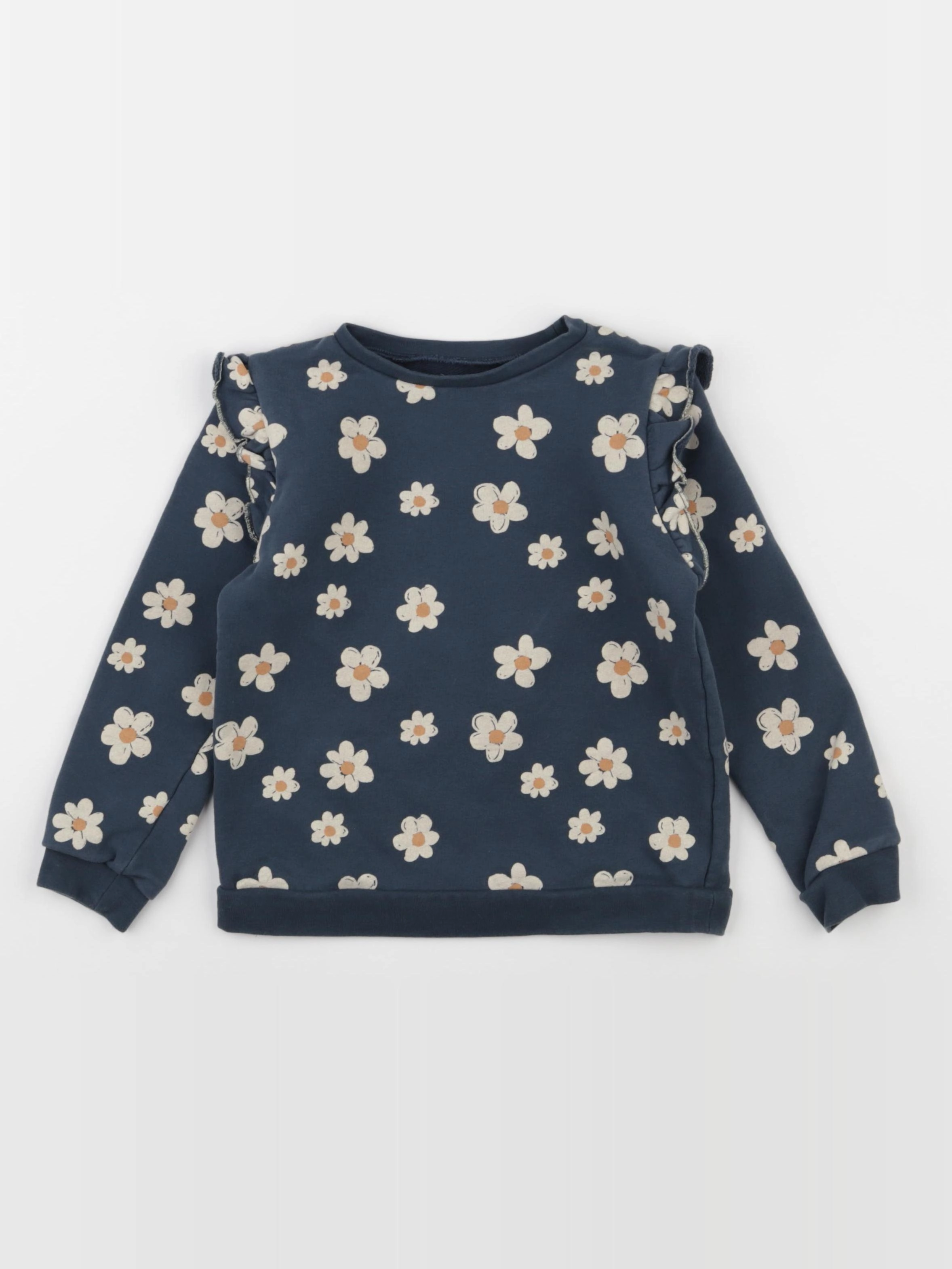 Vertbaudet - sweat bleu - 5 ans