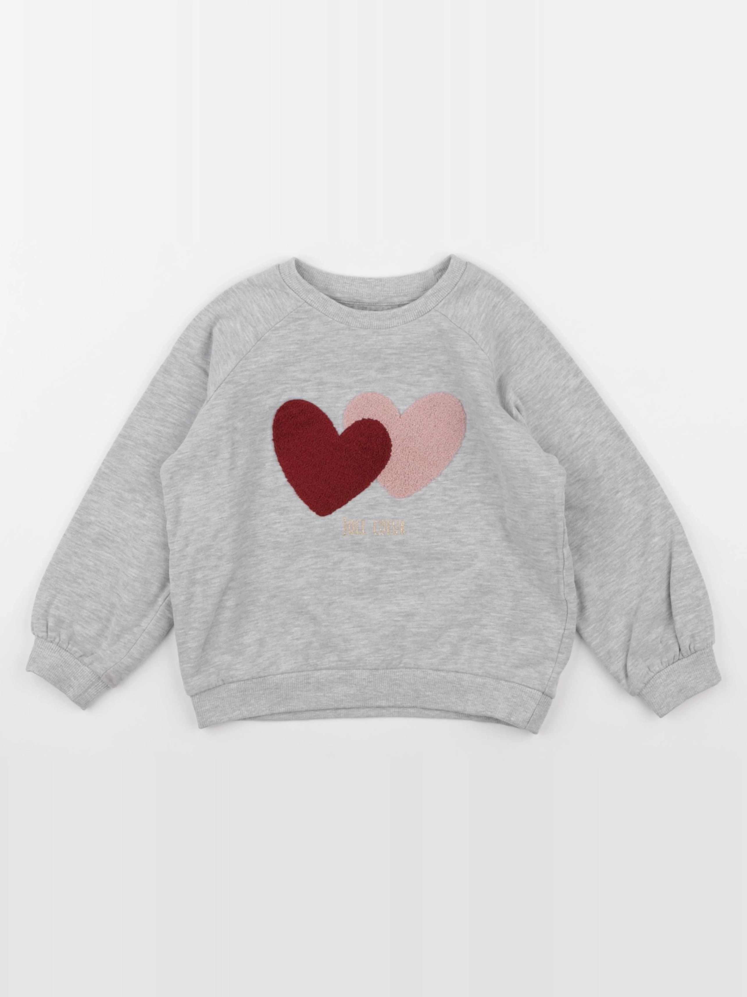 Vertbaudet - sweat gris - 5 ans