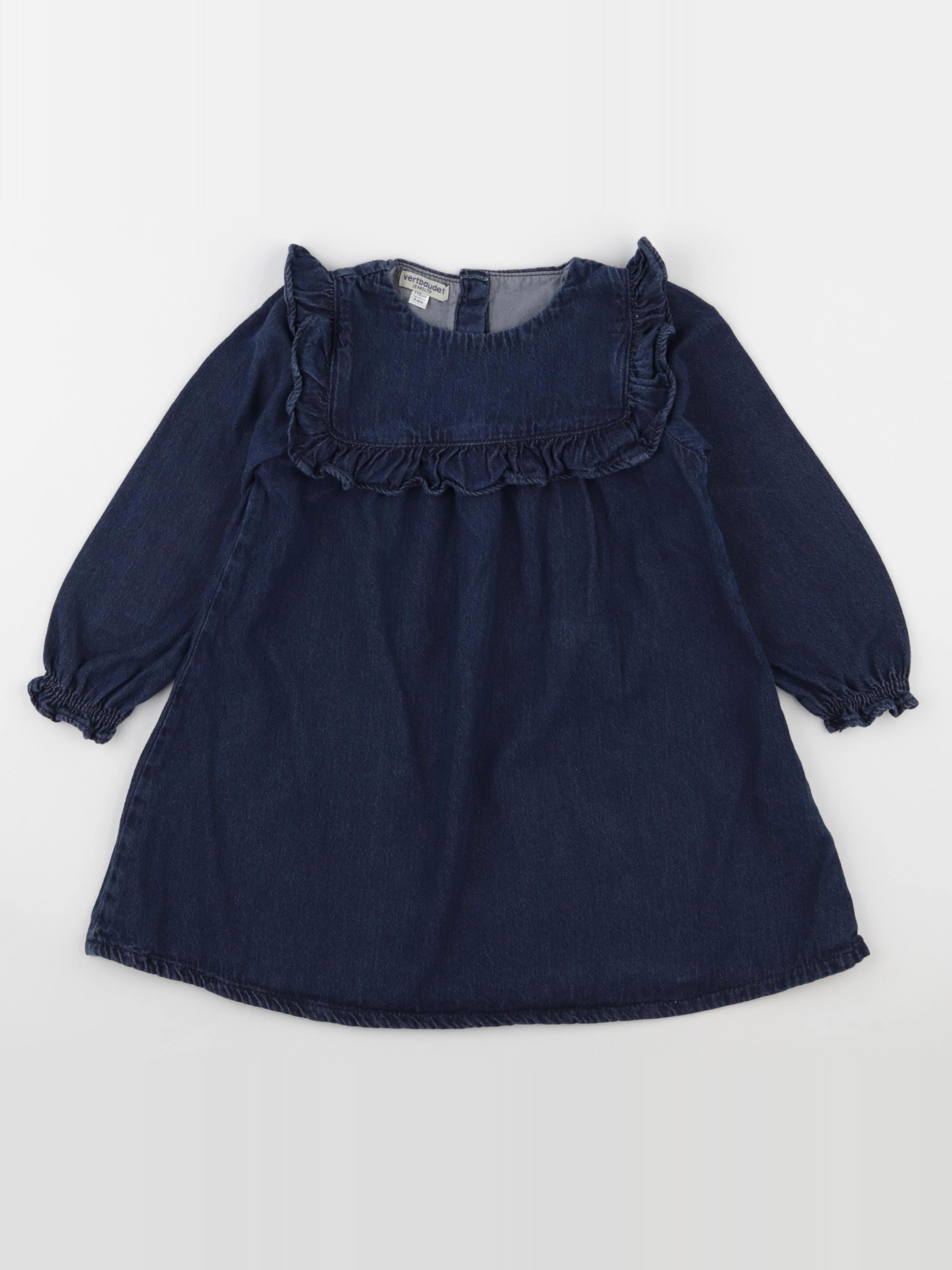 Vertbaudet - robe bleu - 5 ans