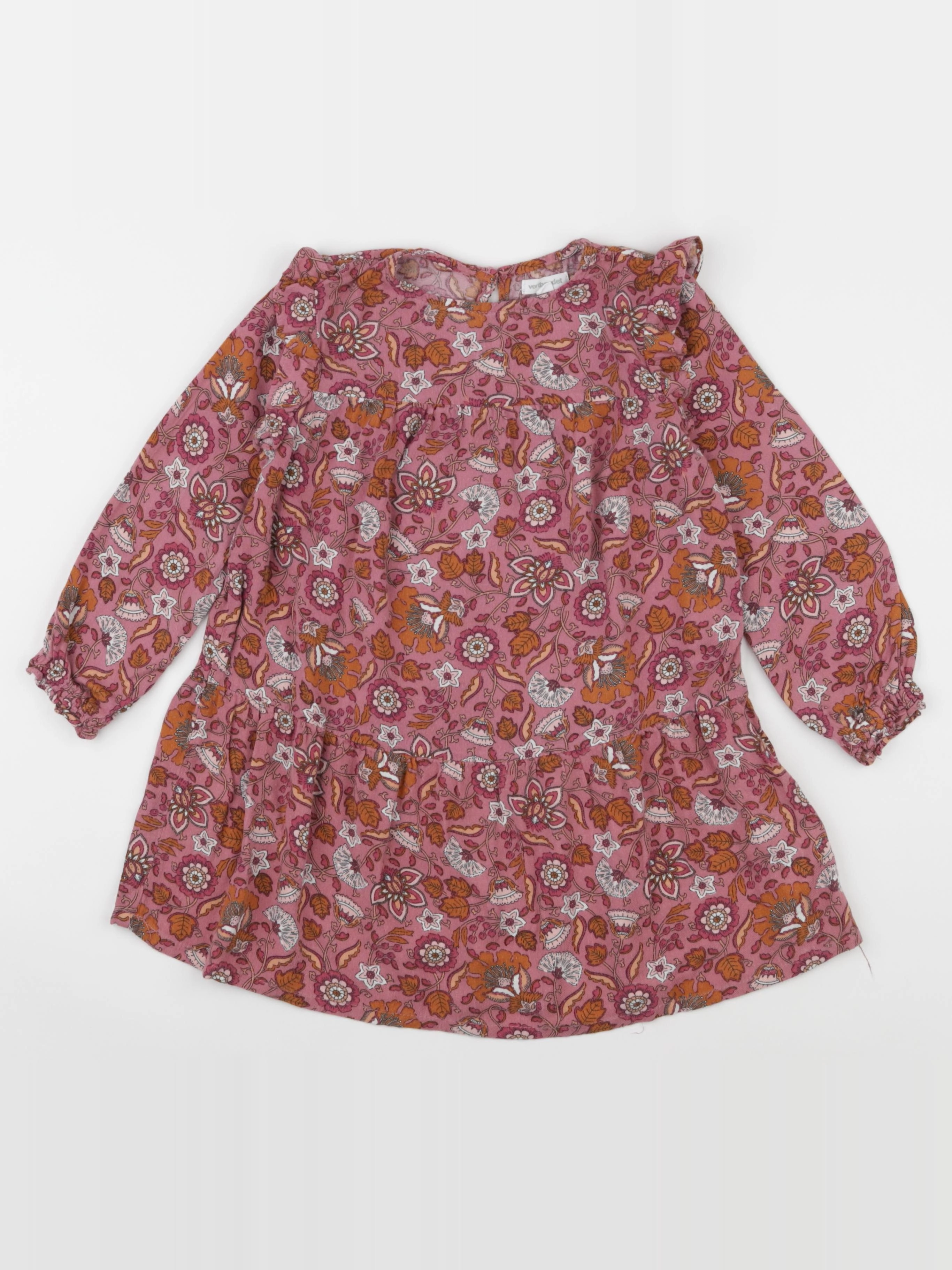 Vertbaudet - robe rose - 5 ans