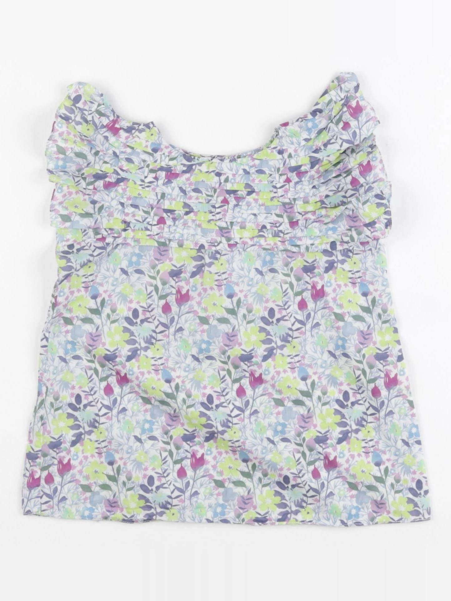 Jacadi - blouse liberty multicolore - 3 ans