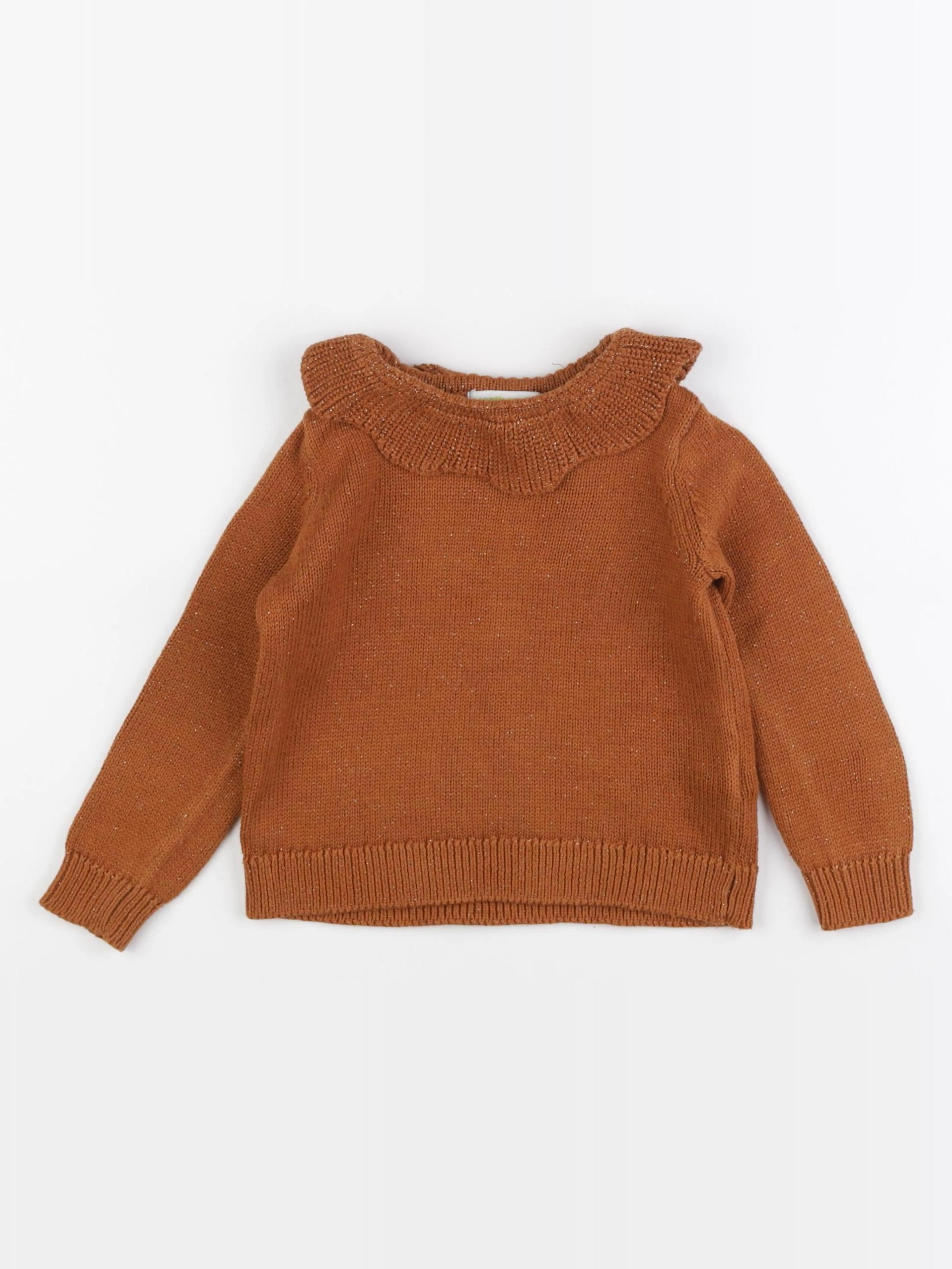 Vertbaudet - pull marron - 2 ans
