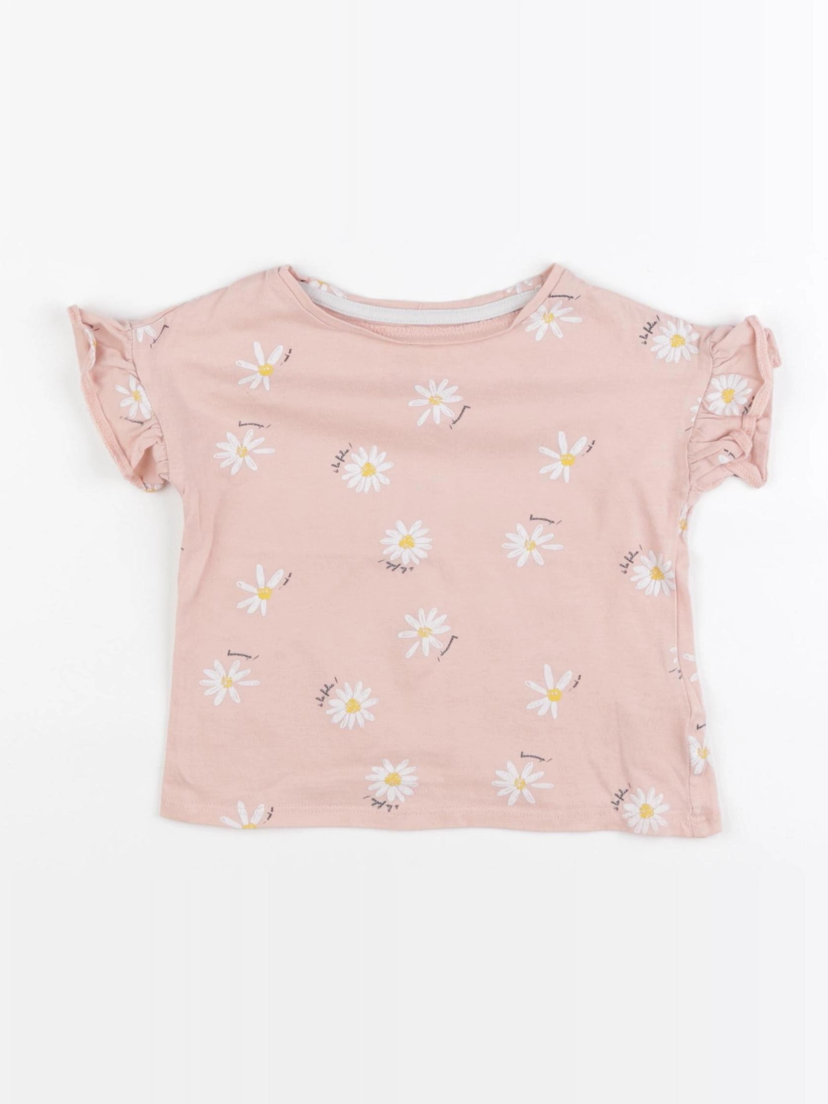 Vertbaudet - tee-shirt rose - 2 ans
