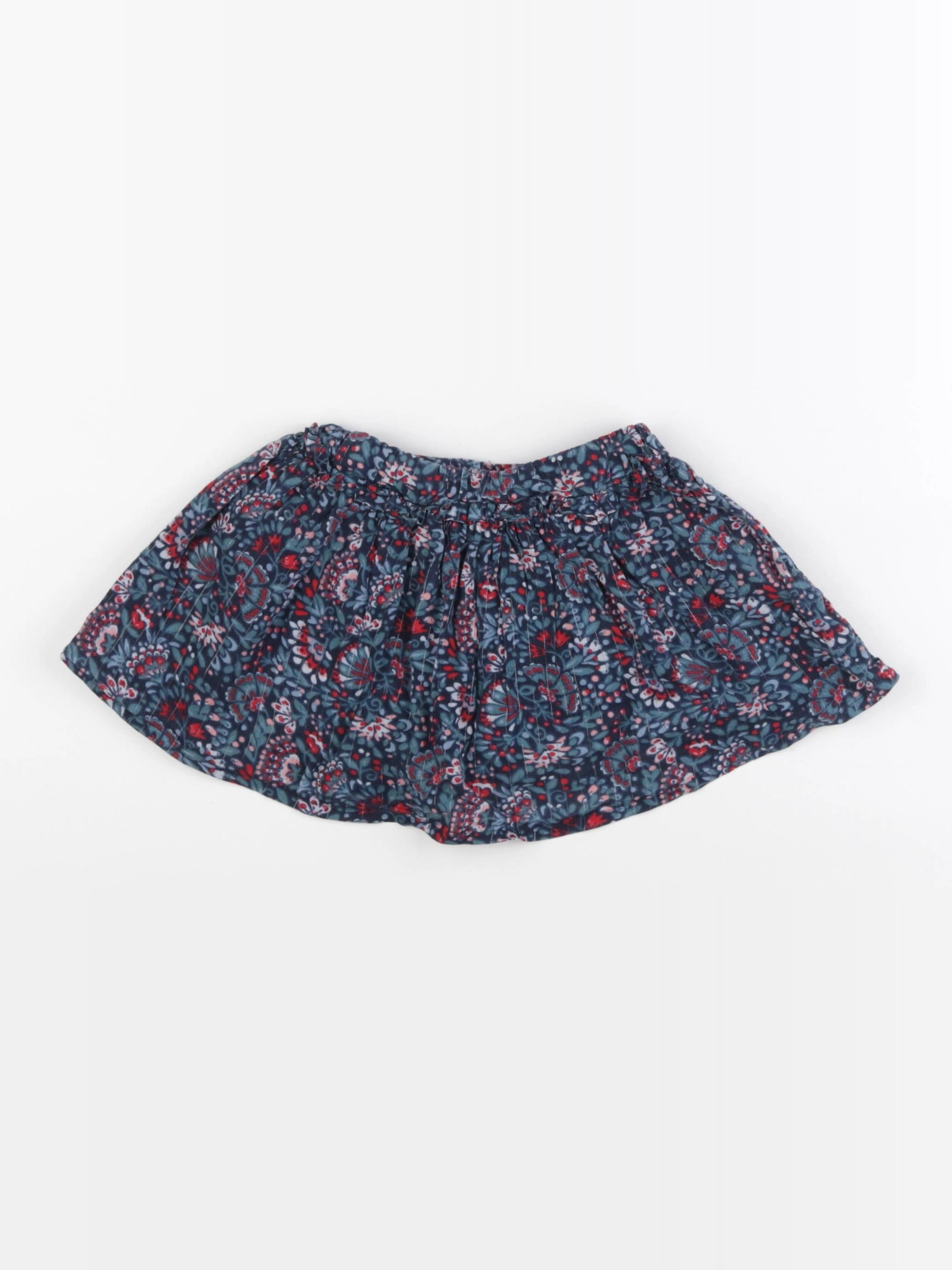 Vertbaudet - jupe bleu - 2 ans