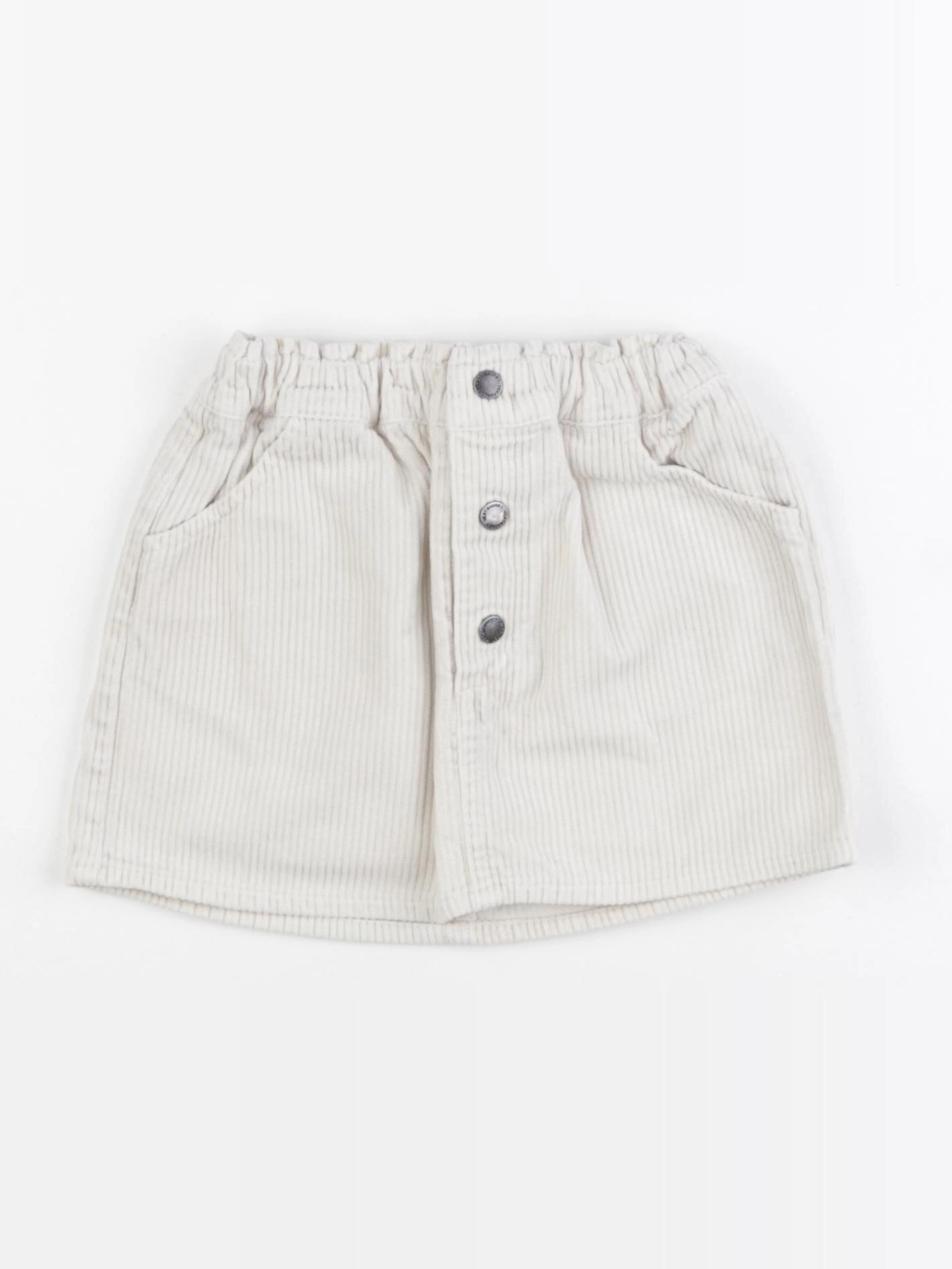 Vertbaudet - jupe blanc - 2 ans