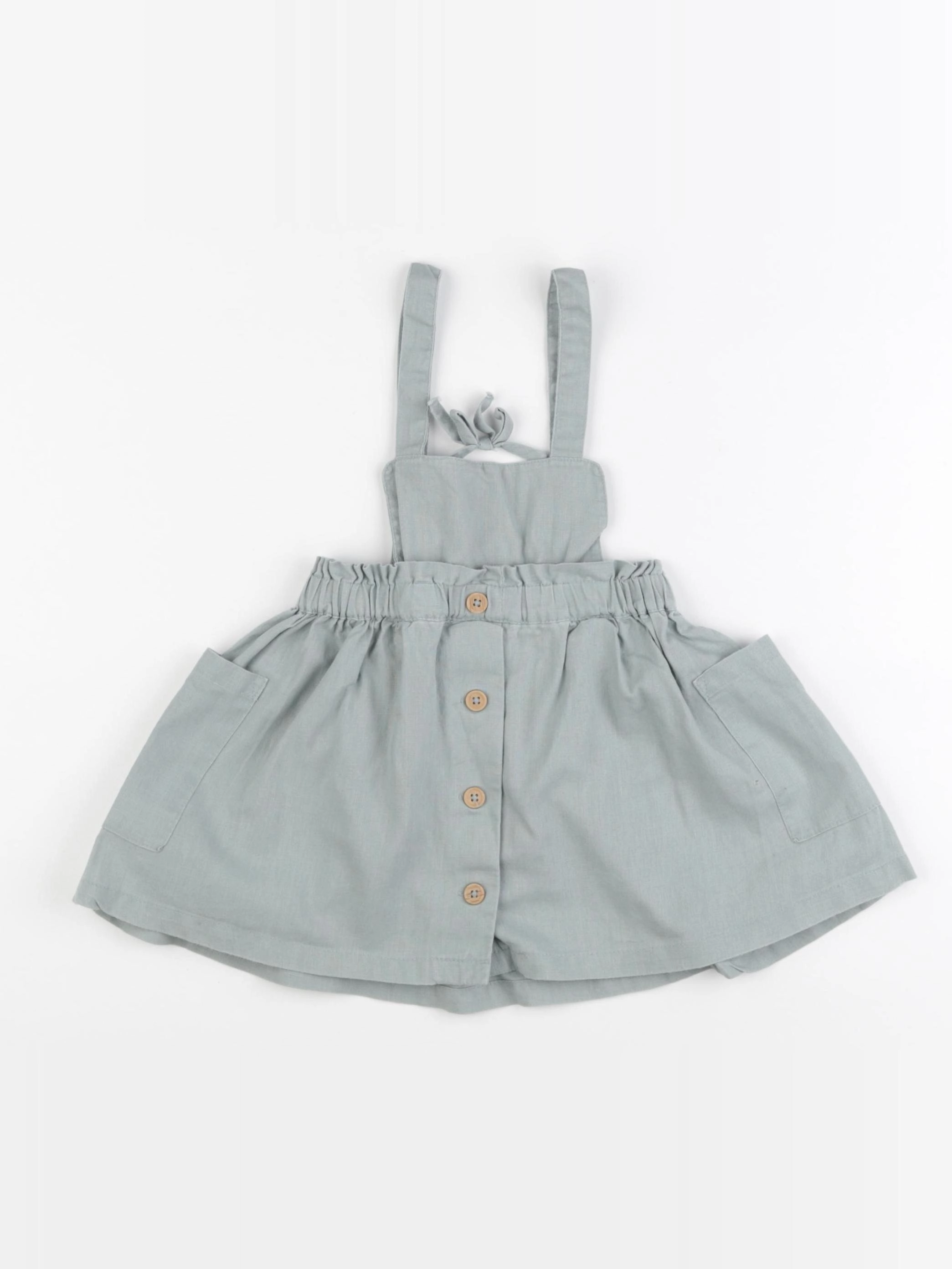 Vertbaudet - robe vert - 2 ans