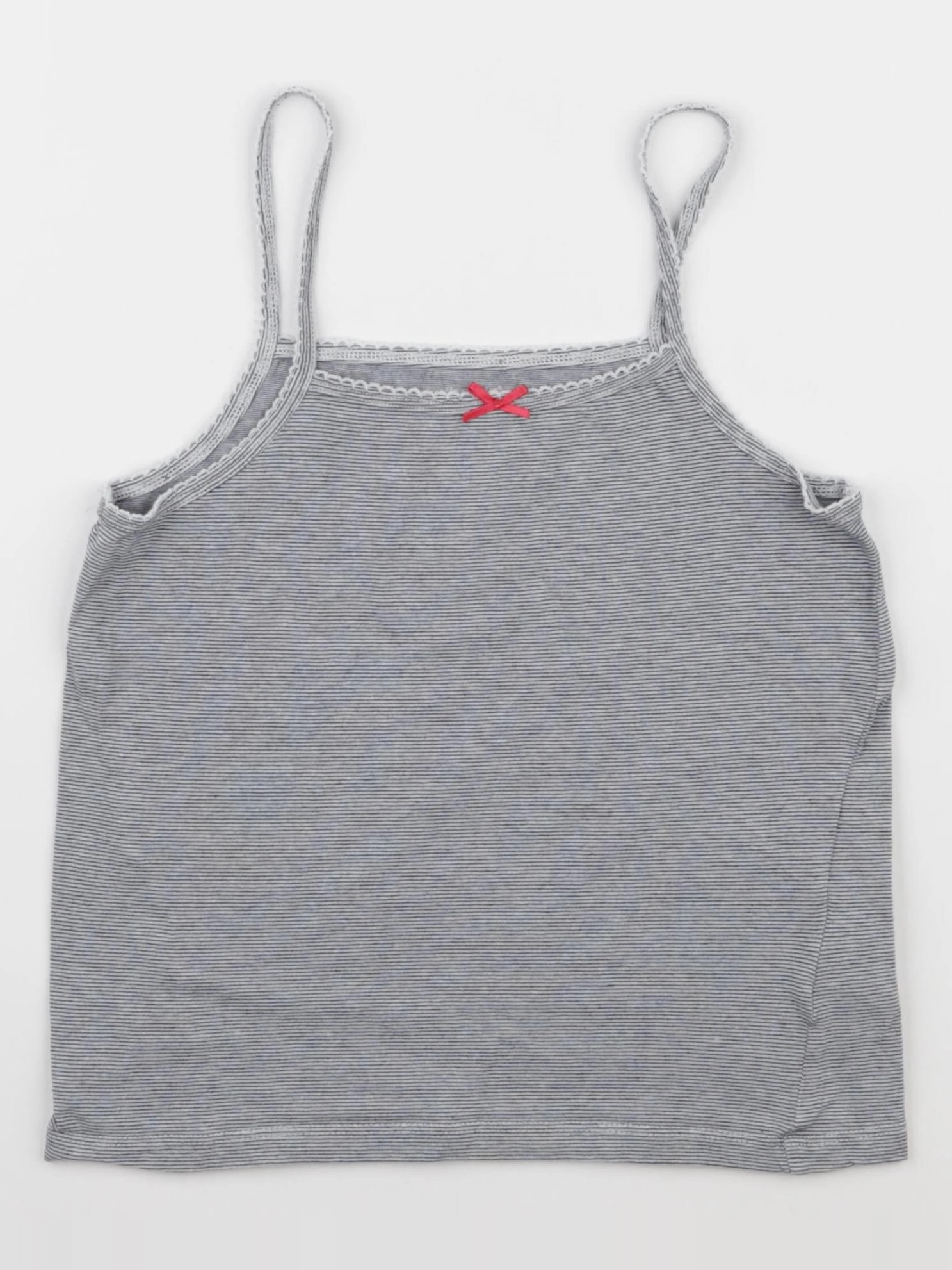 Vertbaudet - maillot de corps bleu - 8 ans