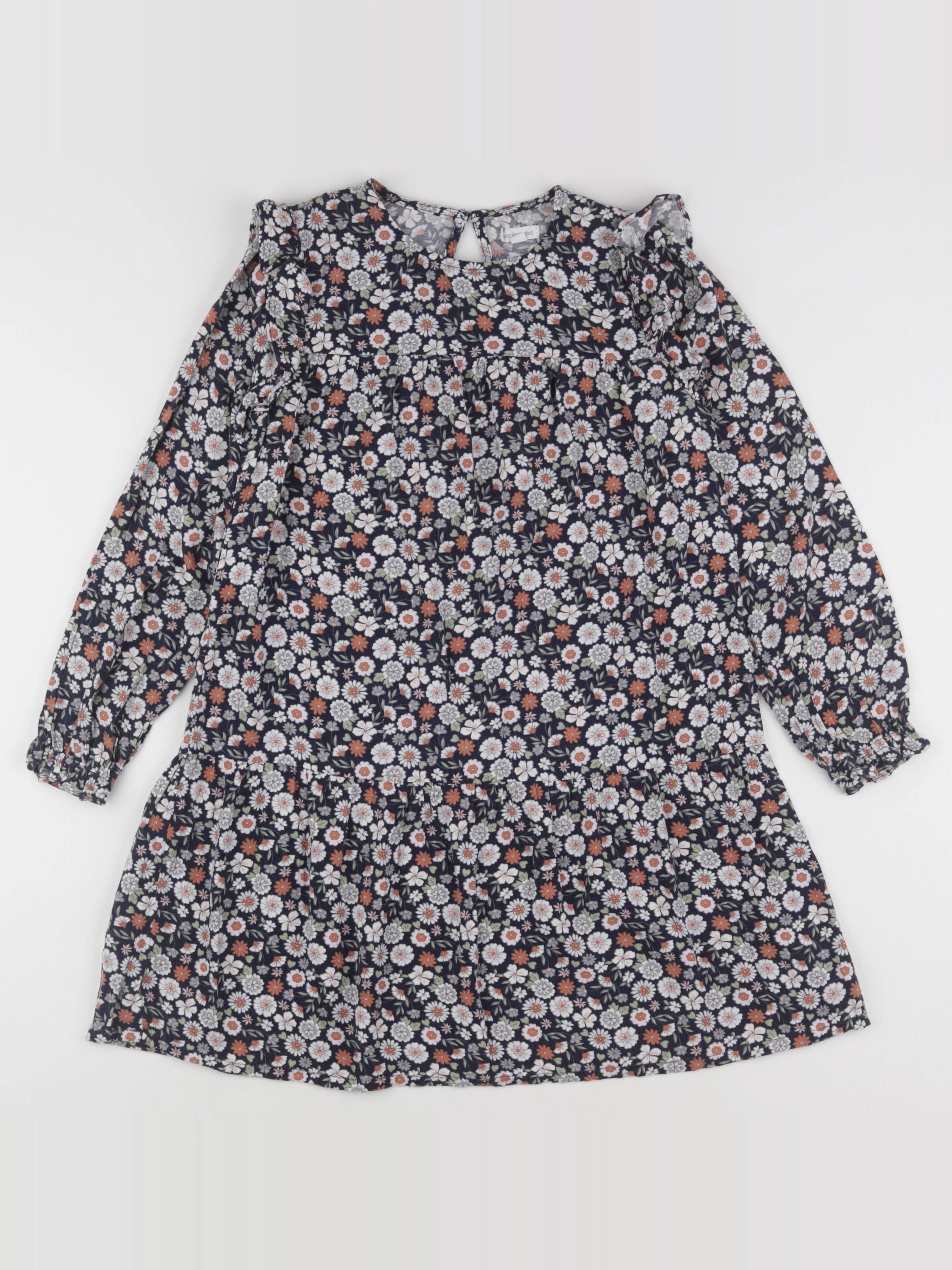 Vertbaudet - robe bleu - 10 ans