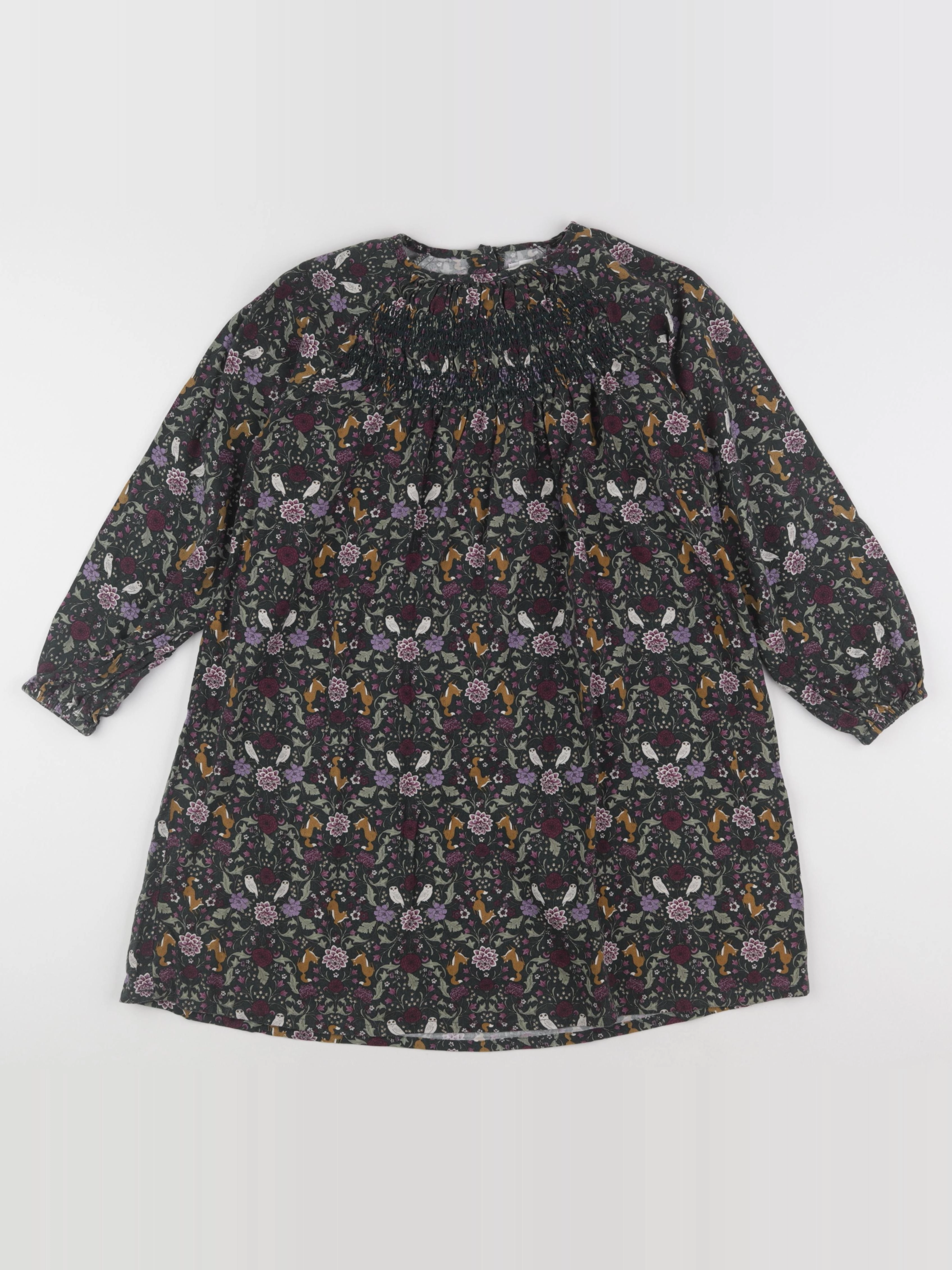 Vertbaudet - robe vert - 10 ans