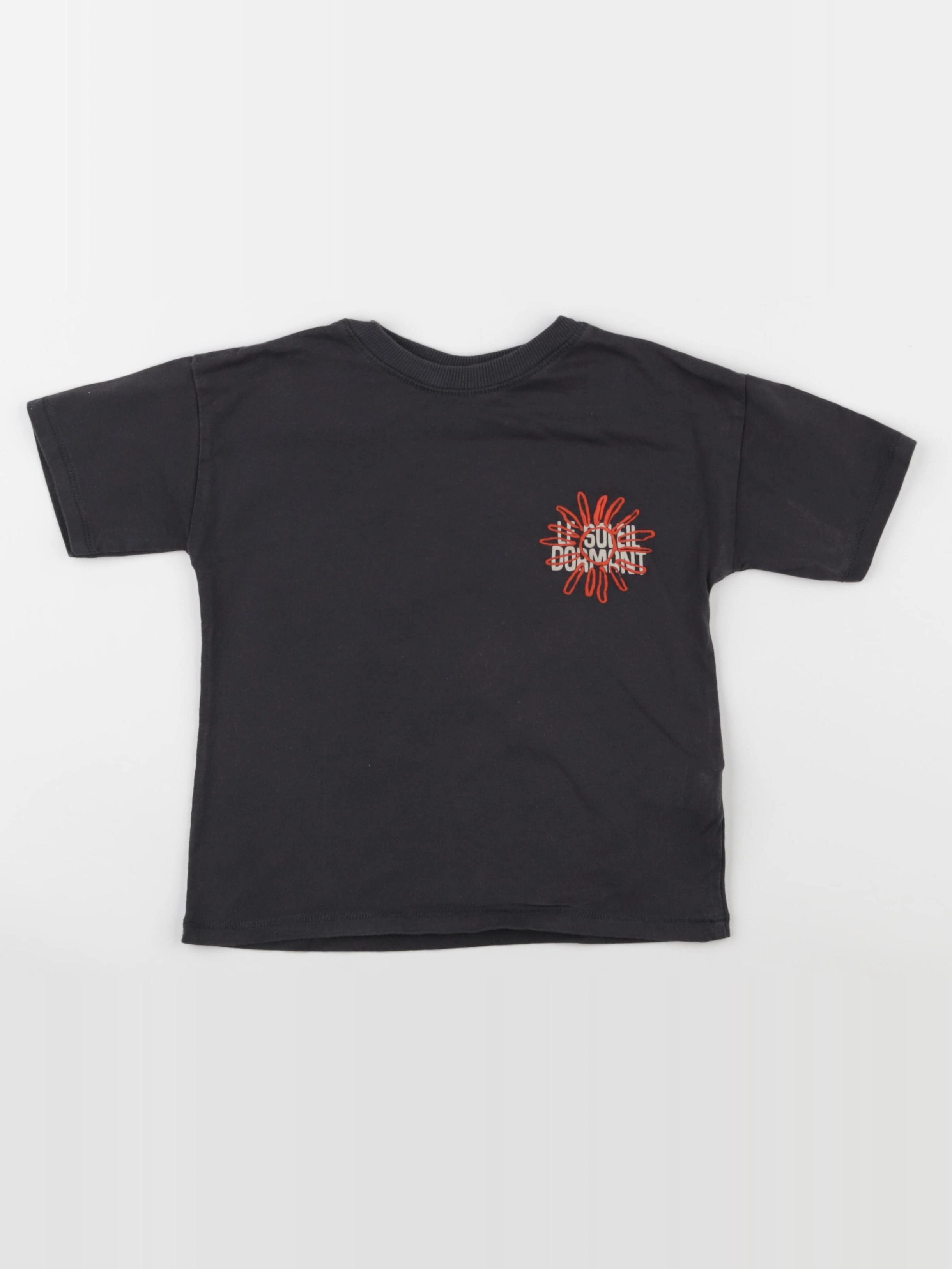 Zara - tee-shirt imprimé au dos gris - 4 ans