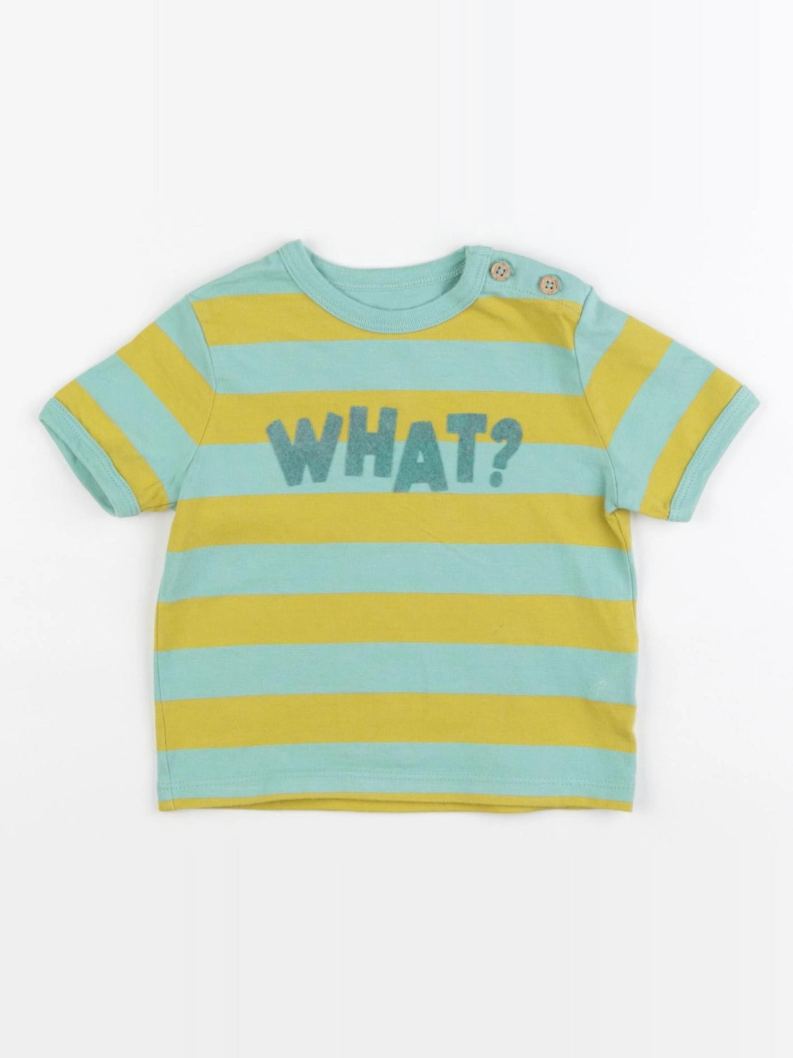Boutchou - tee-shirt jaune - 12 mois