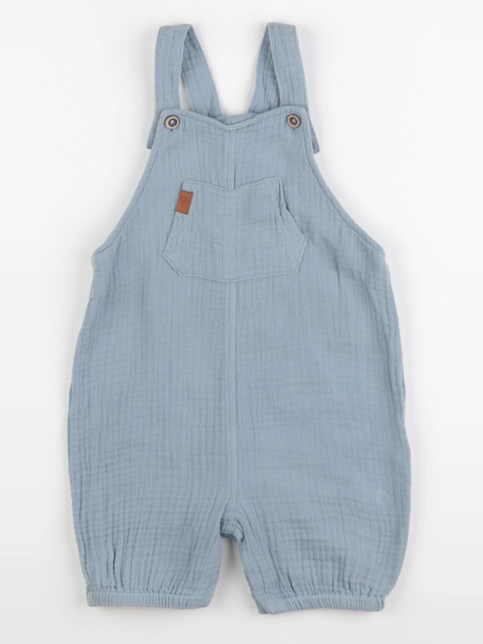 Vertbaudet - salopette bleu - 18 mois