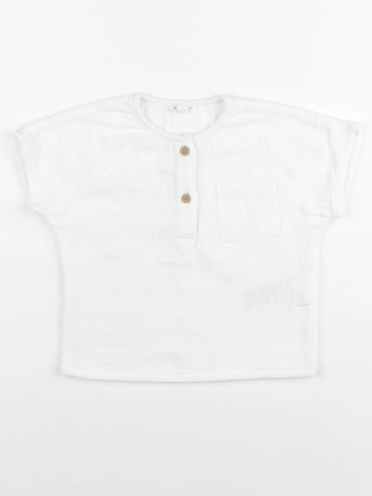 Vertbaudet - chemise blanc - 18 mois