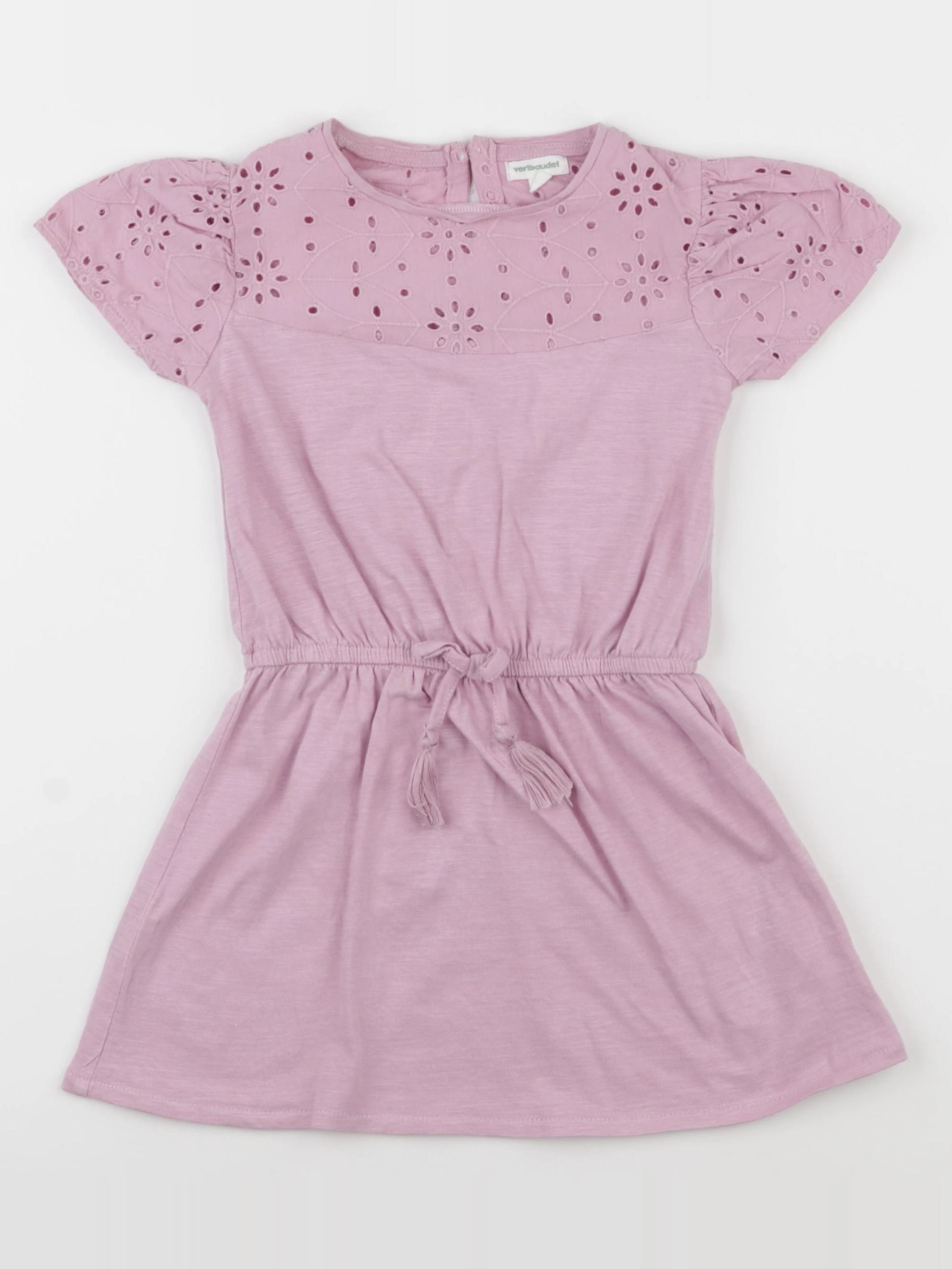 Vertbaudet - robe rose - 4 ans
