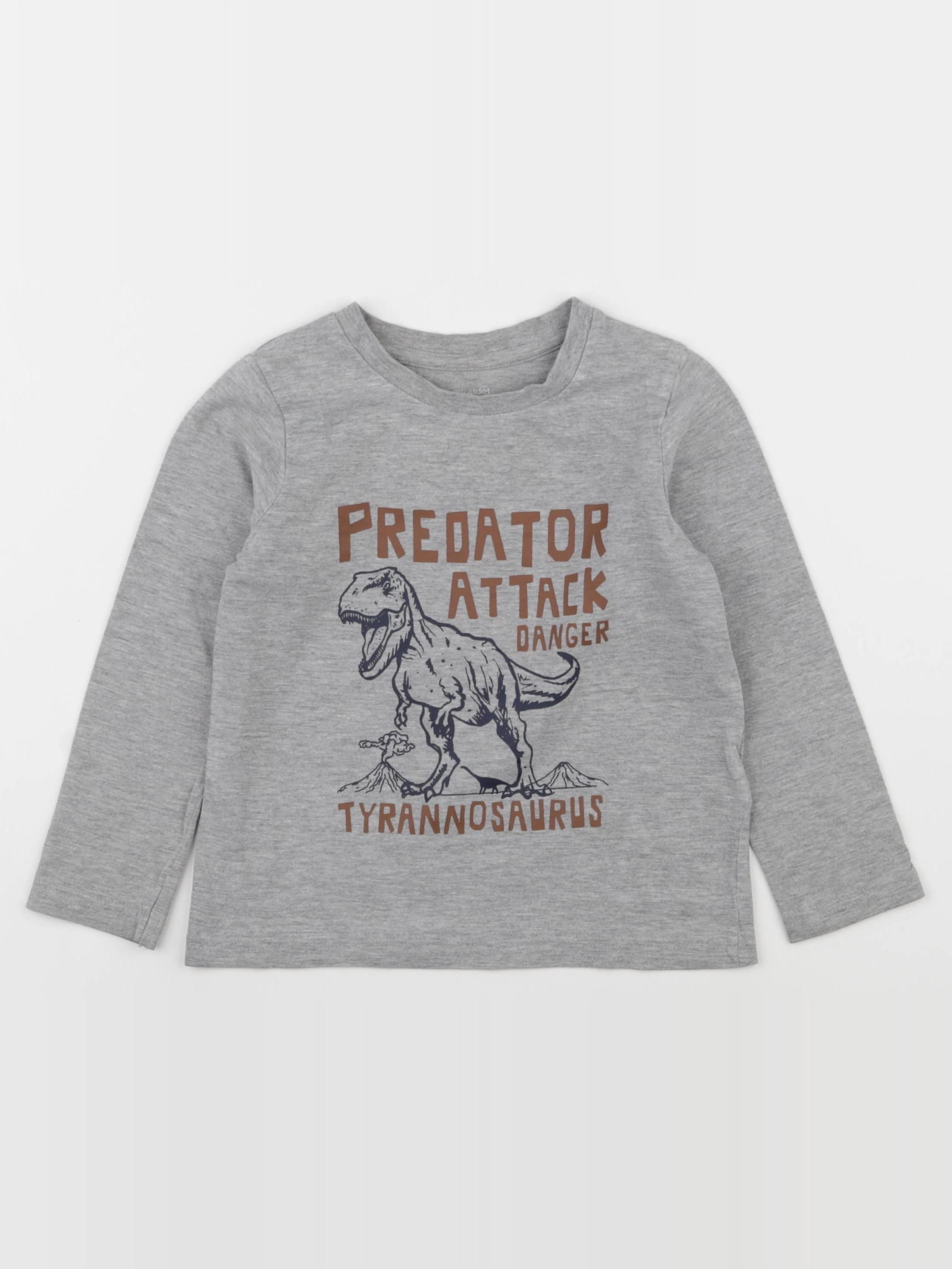 Vertbaudet - tee-shirt gris - 4 ans