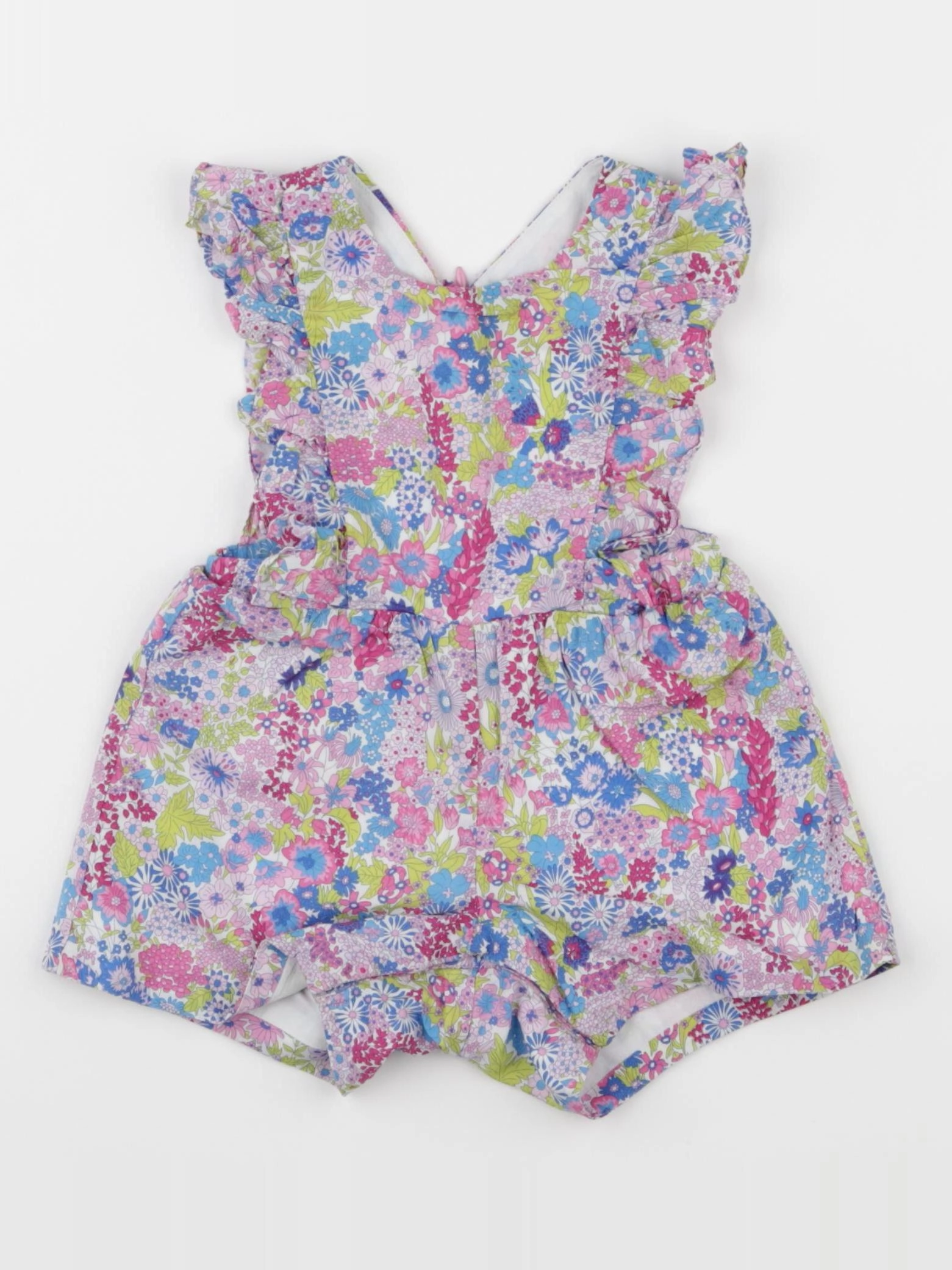 Jacadi - combinaison liberty multicolore - 6 mois