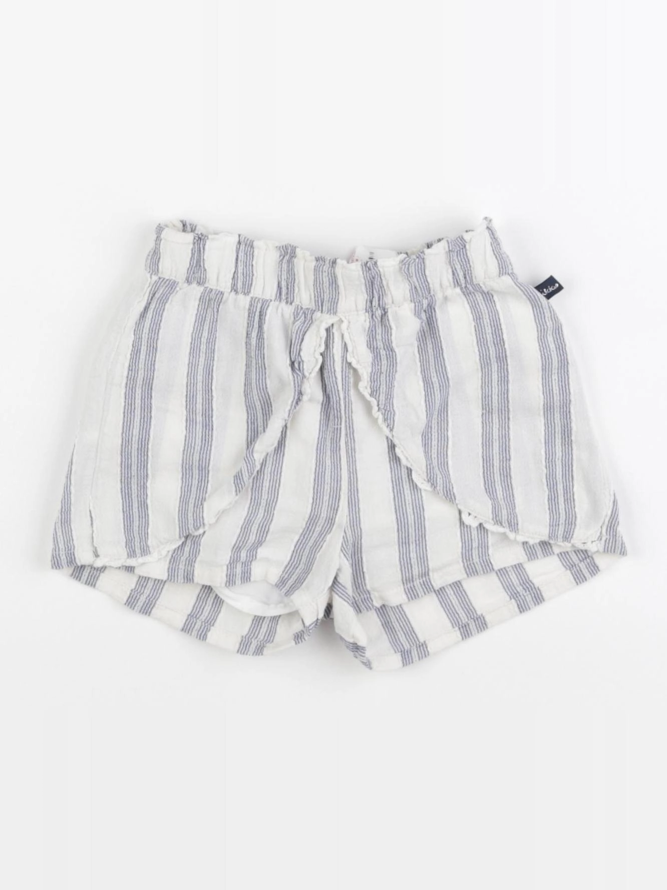 IKKS - short bleu, blanc - 2 ans