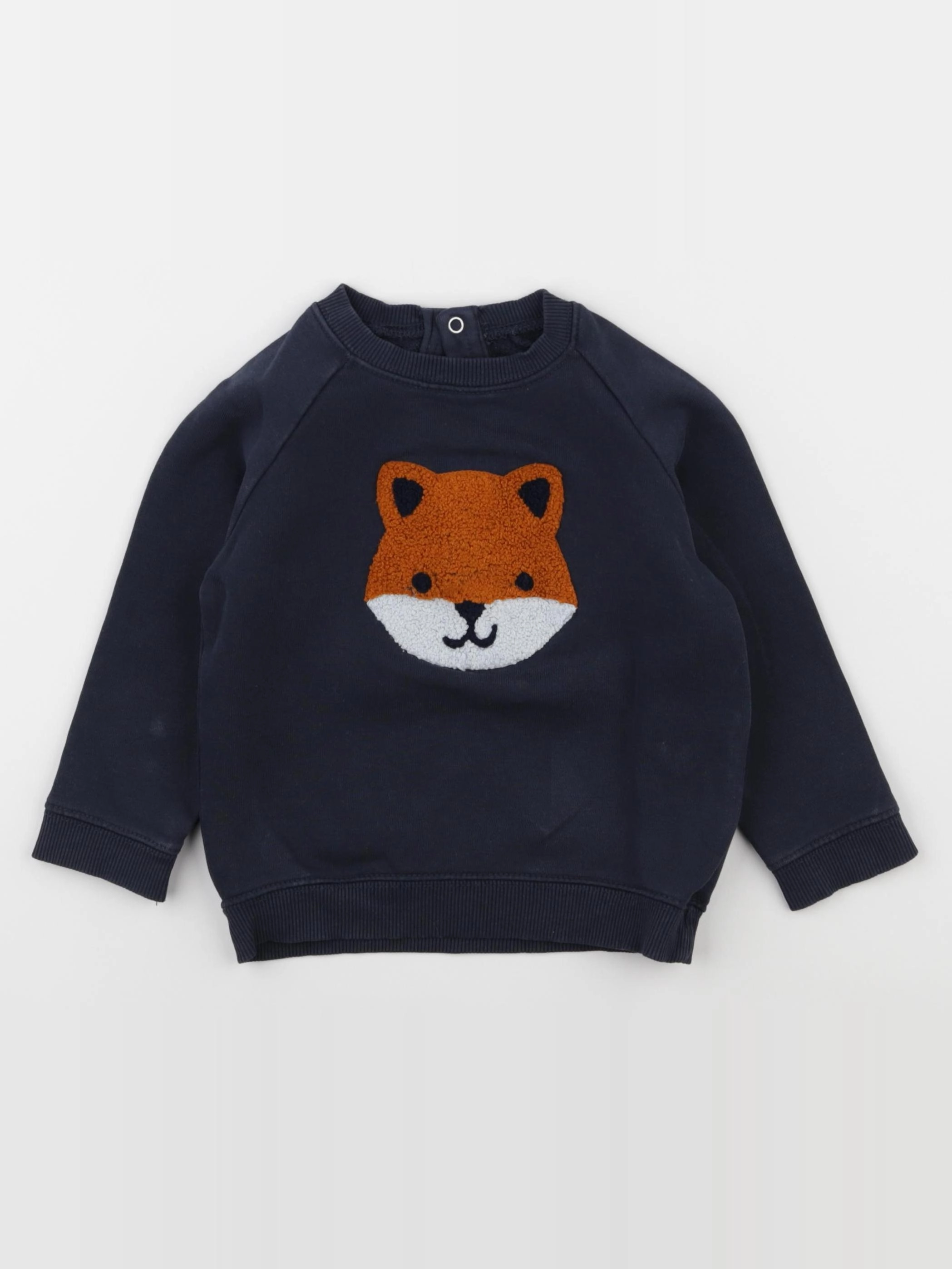 Boutchou - sweat bleu - 24 mois