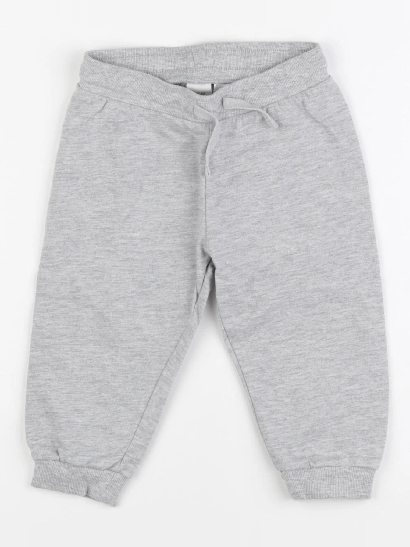 H&M - jogging gris - 9/12 mois
