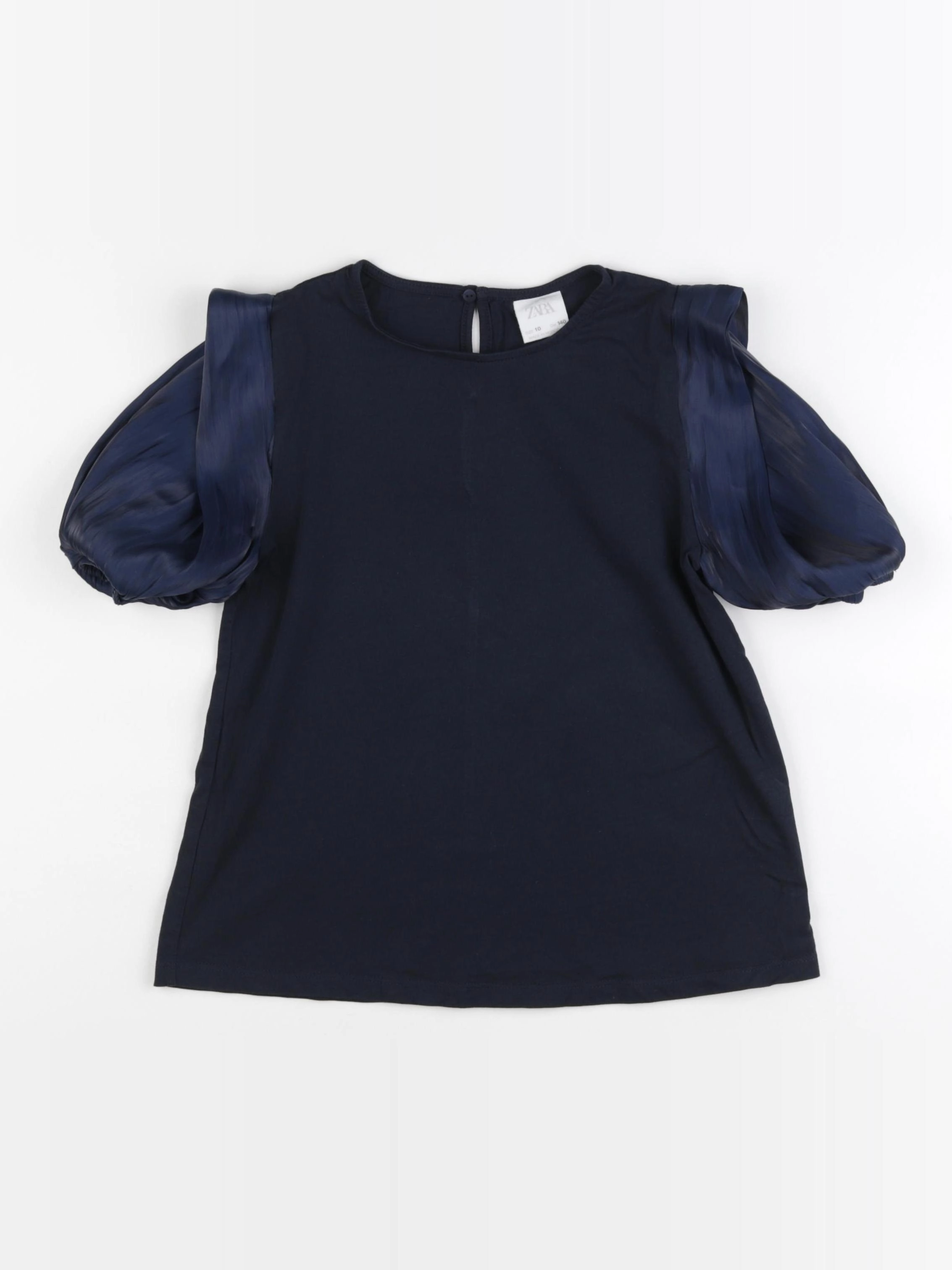 Zara - tee-shirt bleu - 10 ans