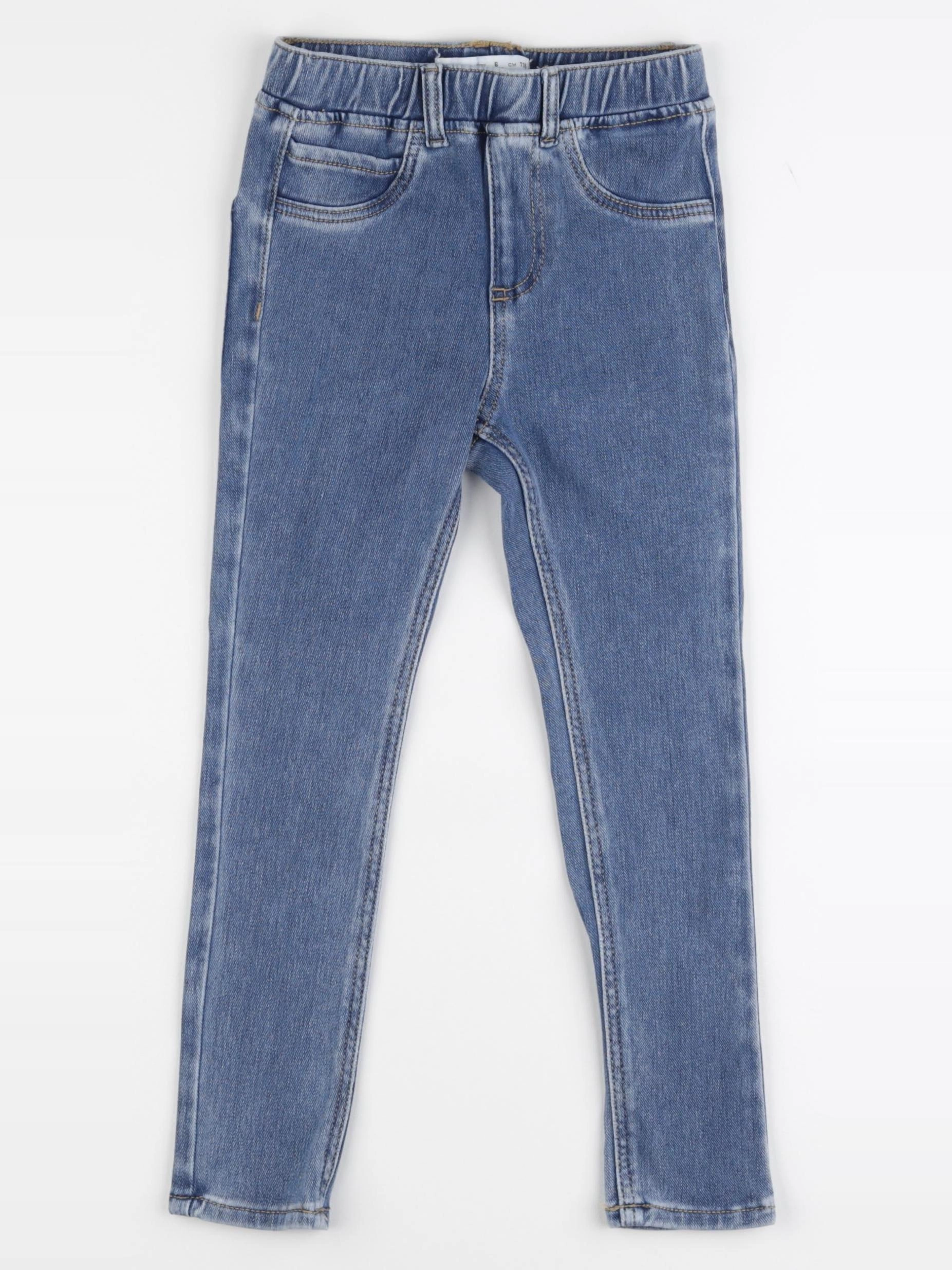 Zara - jegging bleu - 6 ans