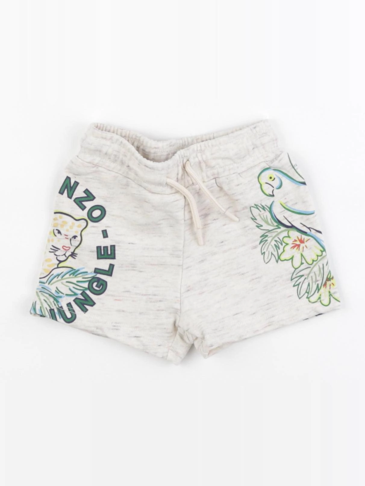 Kenzo - short imprimé dos gris - 6 mois