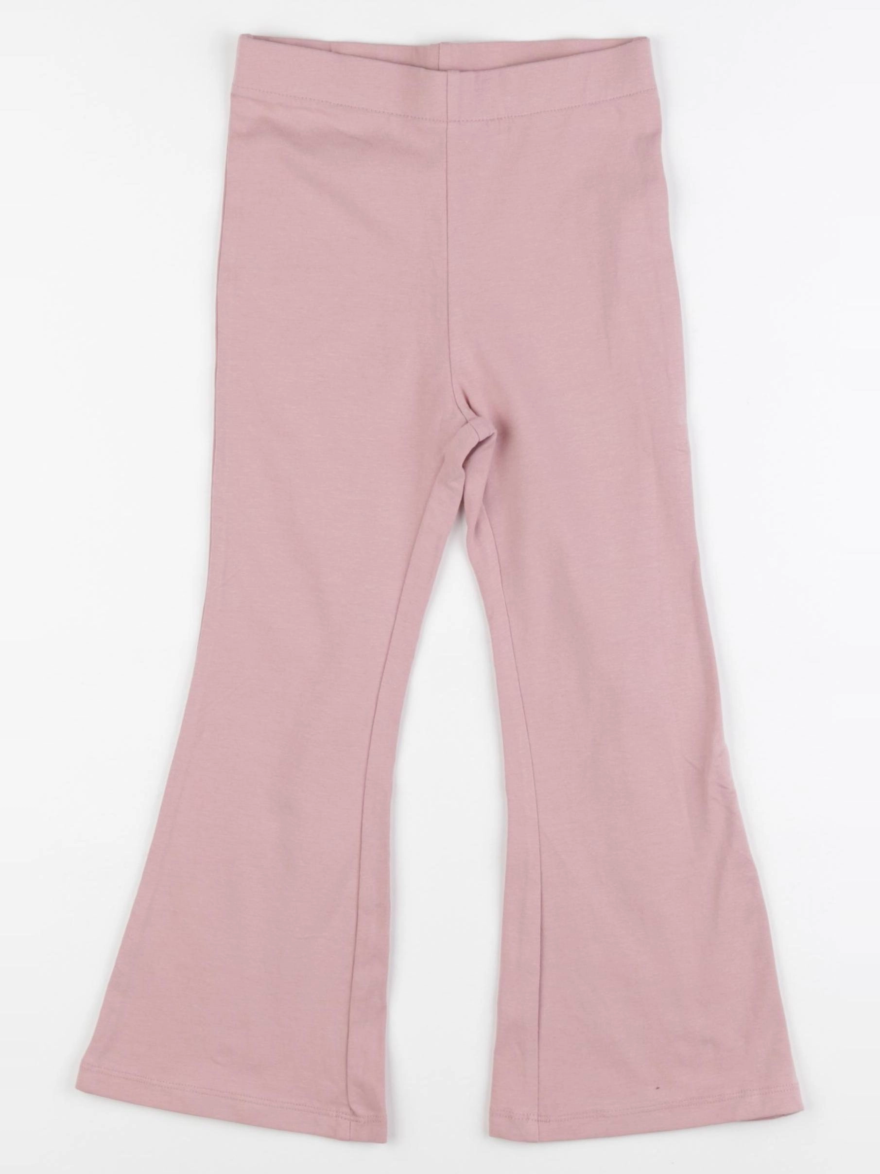 H&M - legging rose - 3/4 ans
