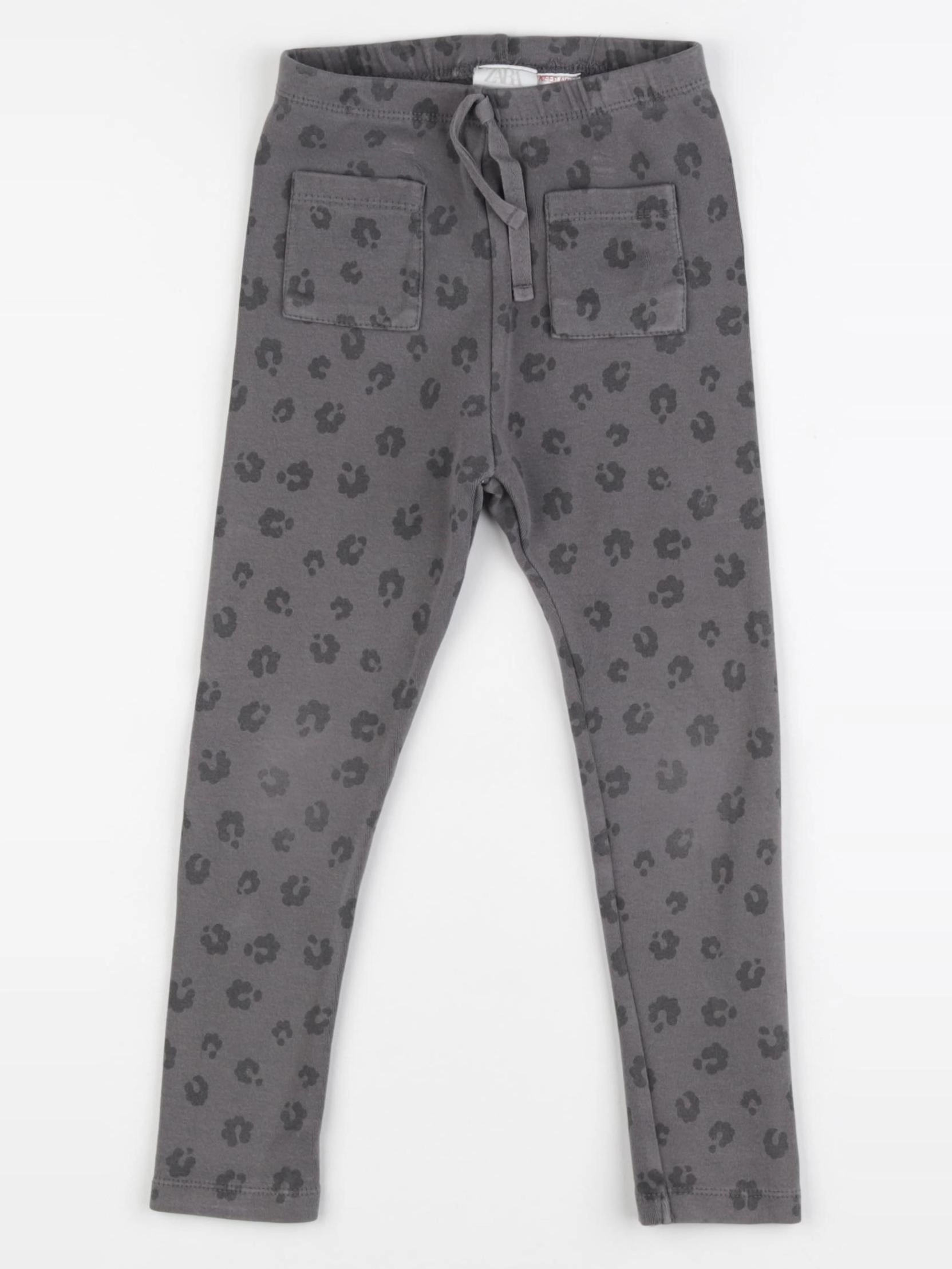 Zara - legging marron - 4/5 ans