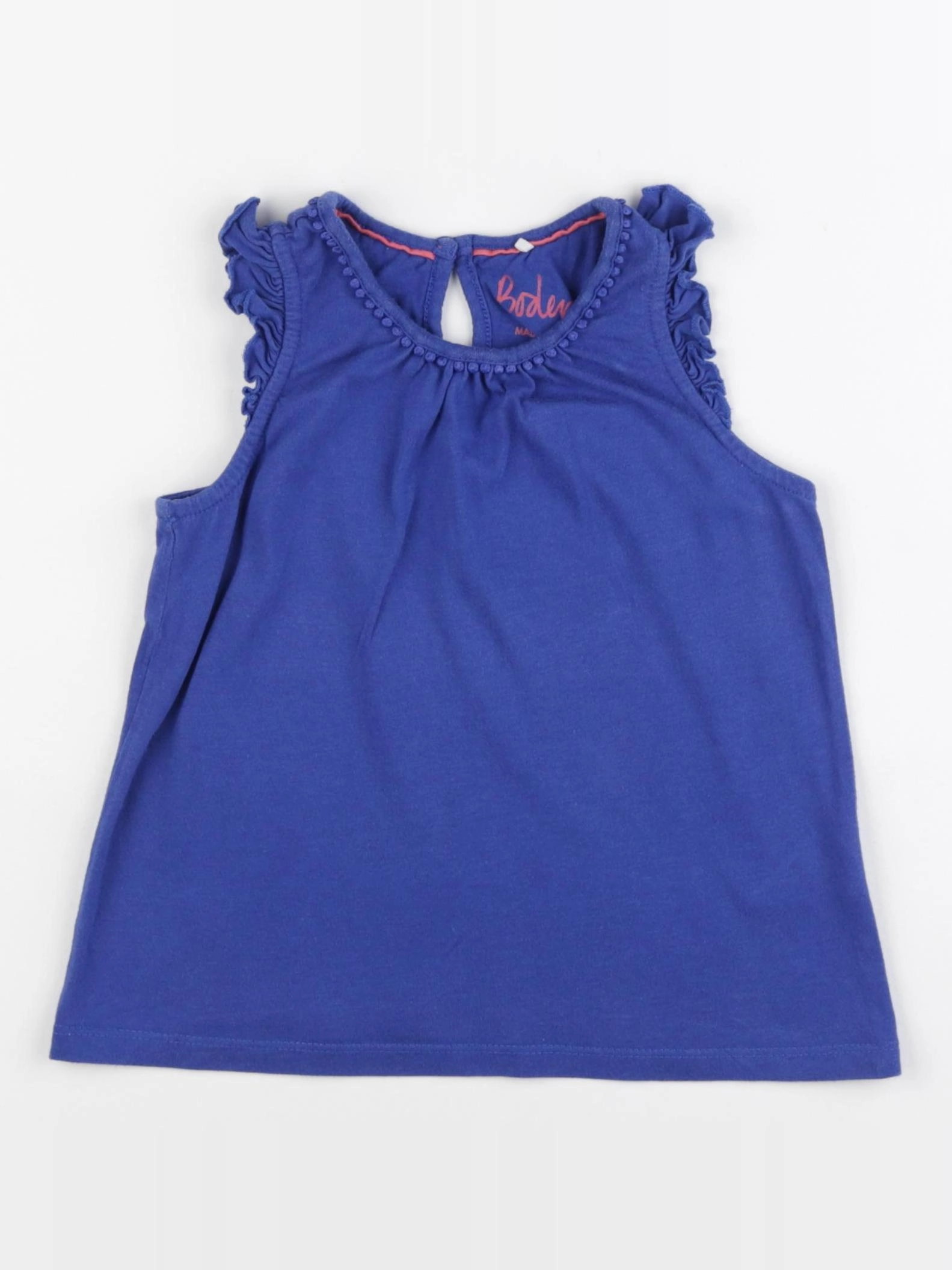 Boden - débardeur bleu - 4/5 ans