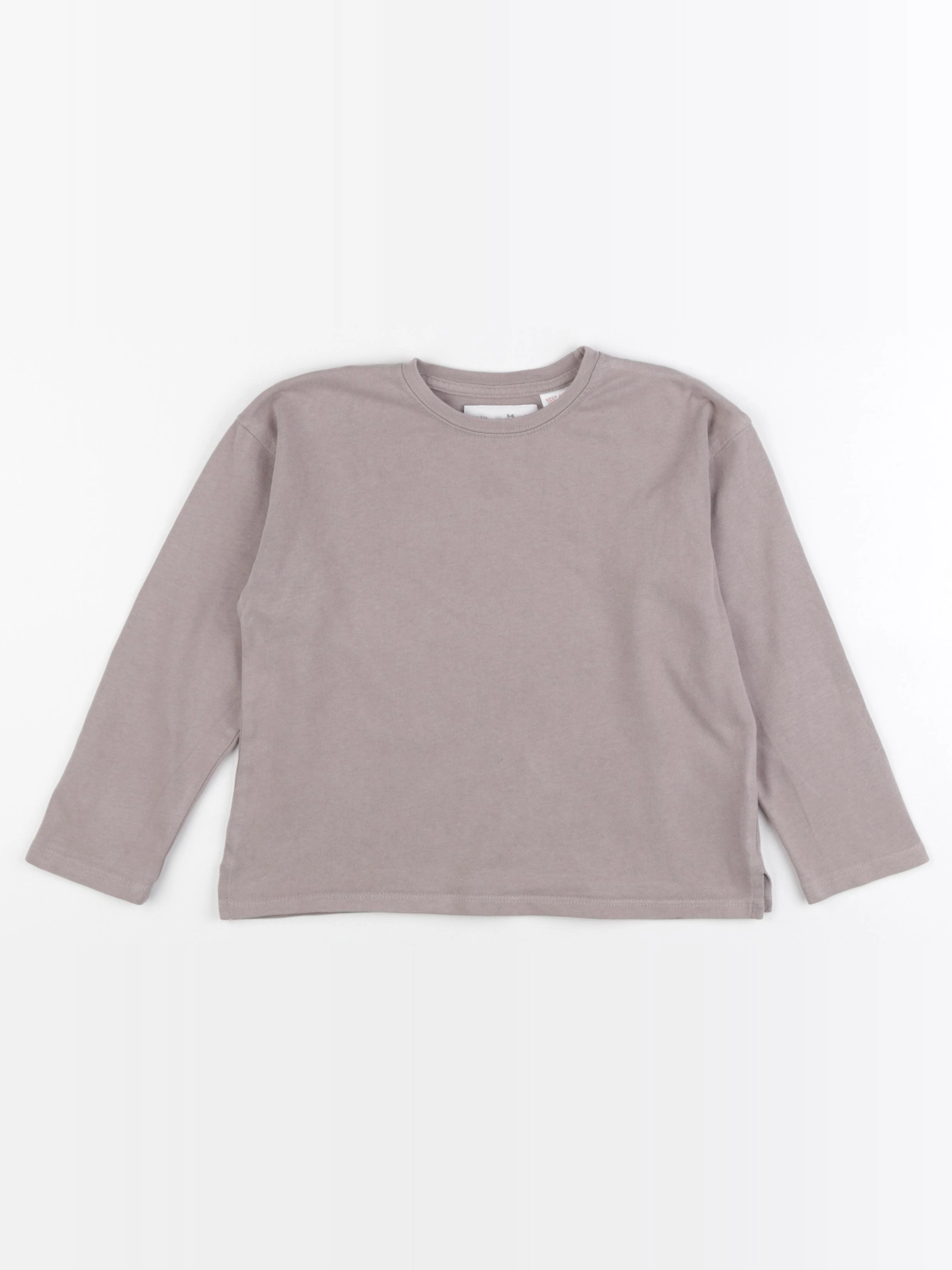 Zara - tee-shirt marron - 5/6 ans