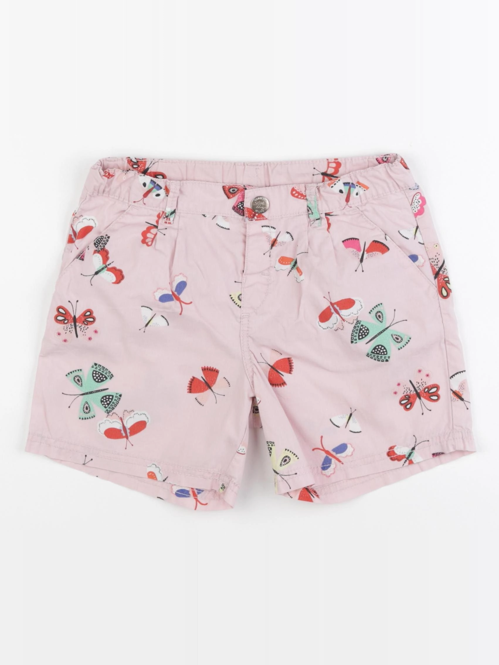 H&M - short rose - 7/8 ans