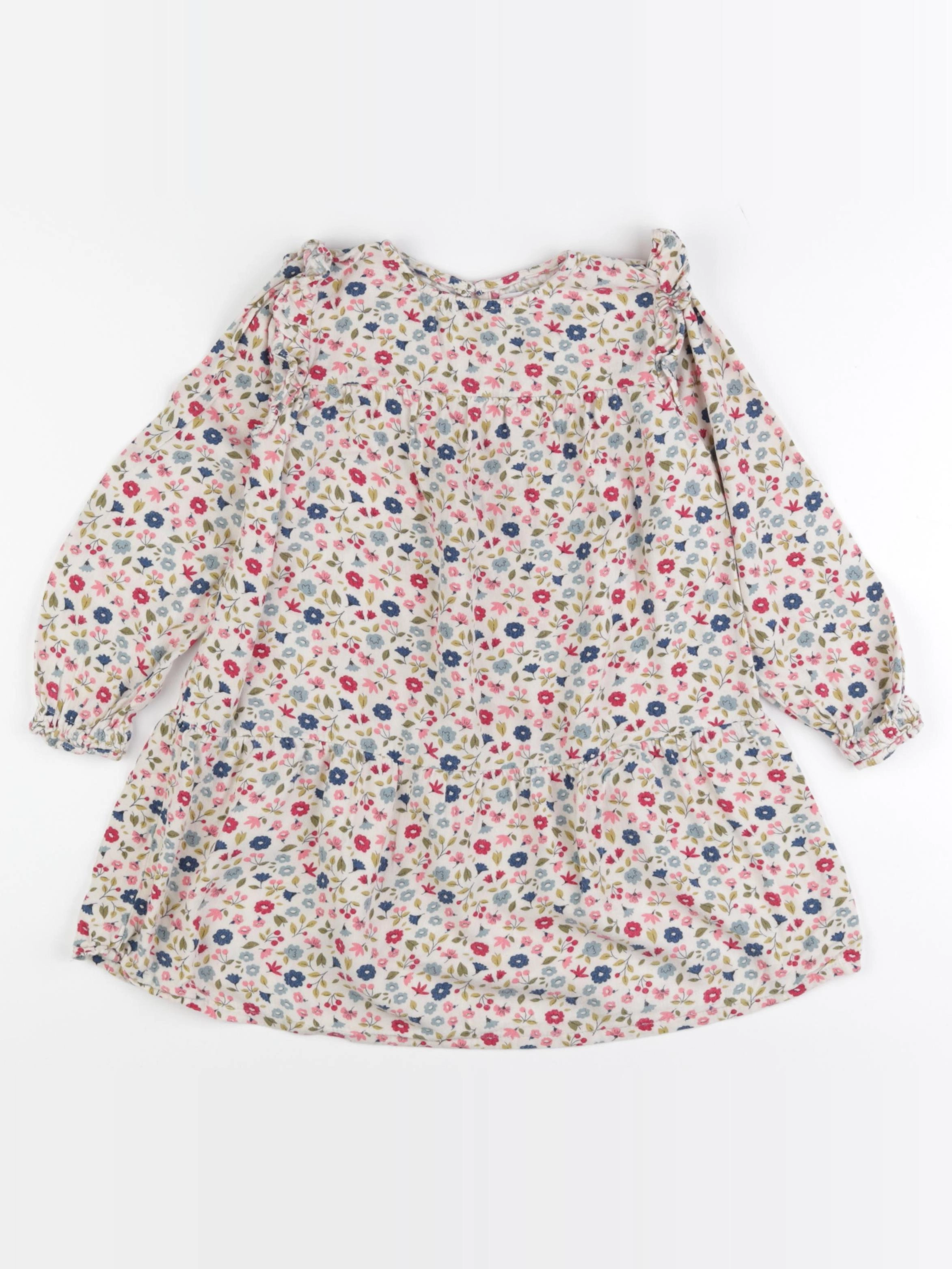 Vertbaudet - robe multicolore - 5 ans
