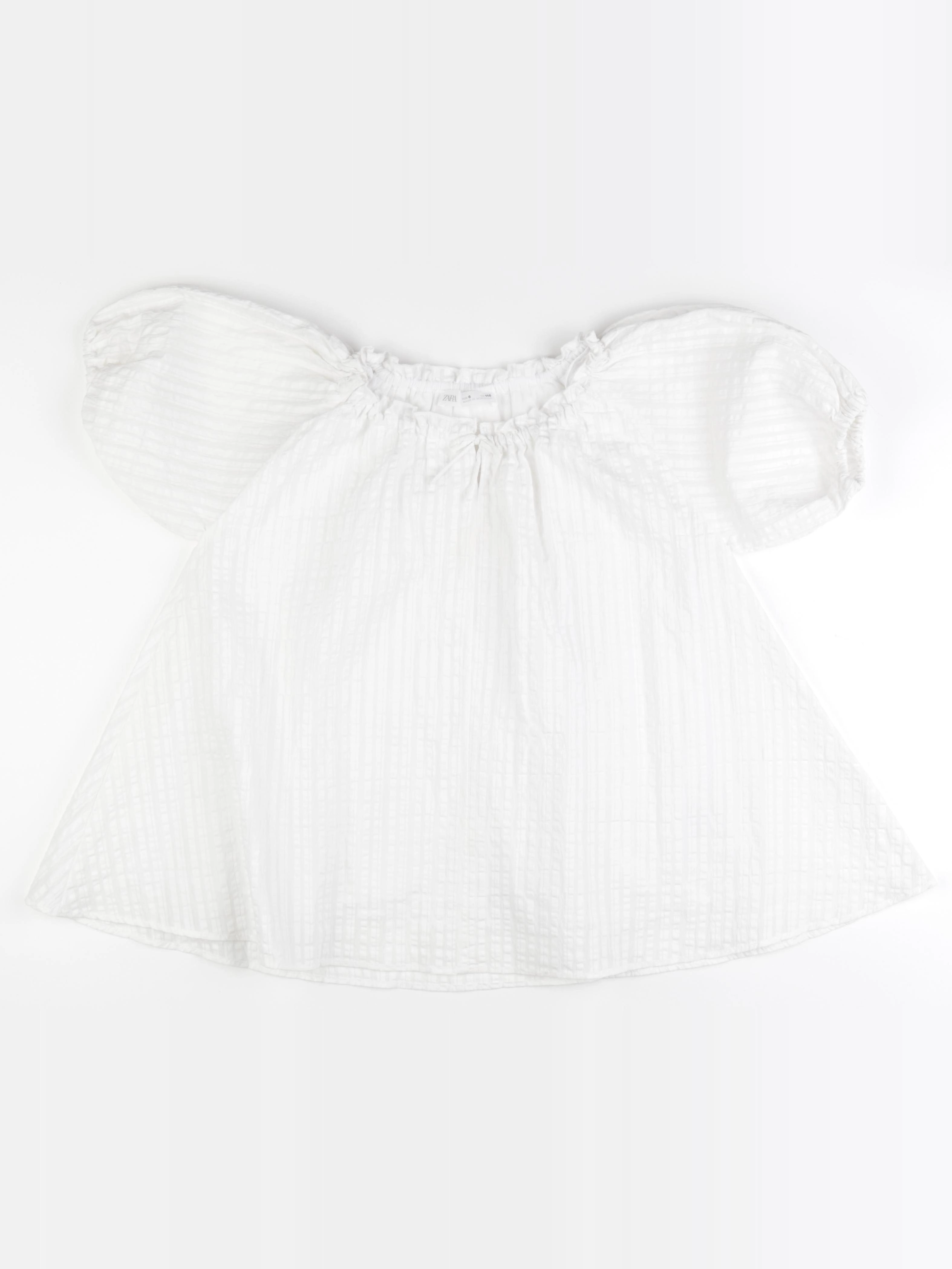 Zara - robe blanc - 6 ans