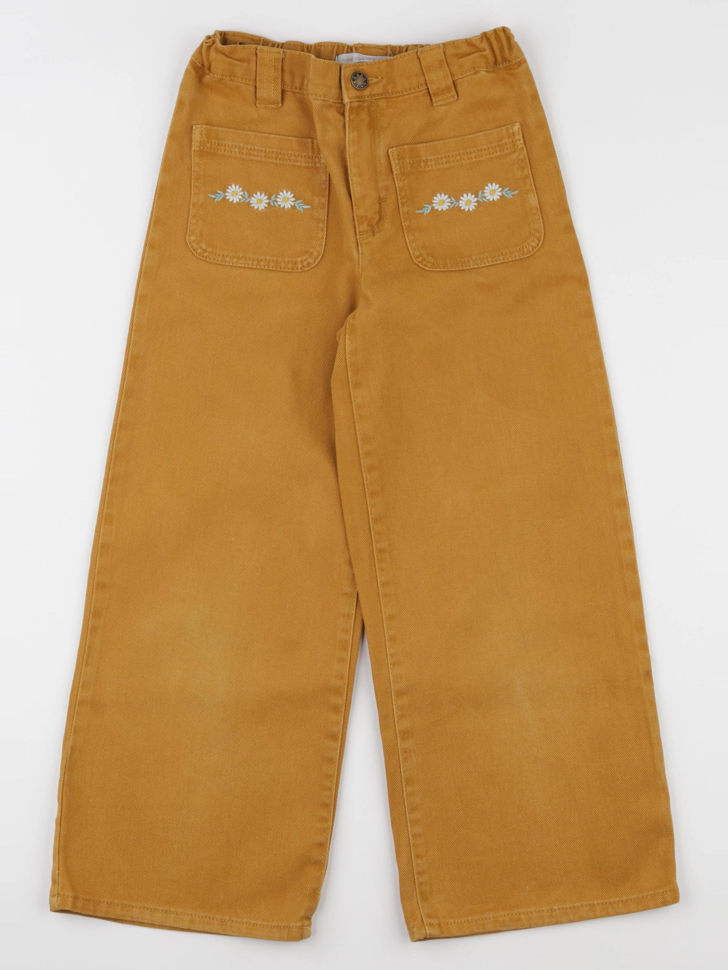 Monoprix - jean marron - 8 ans
