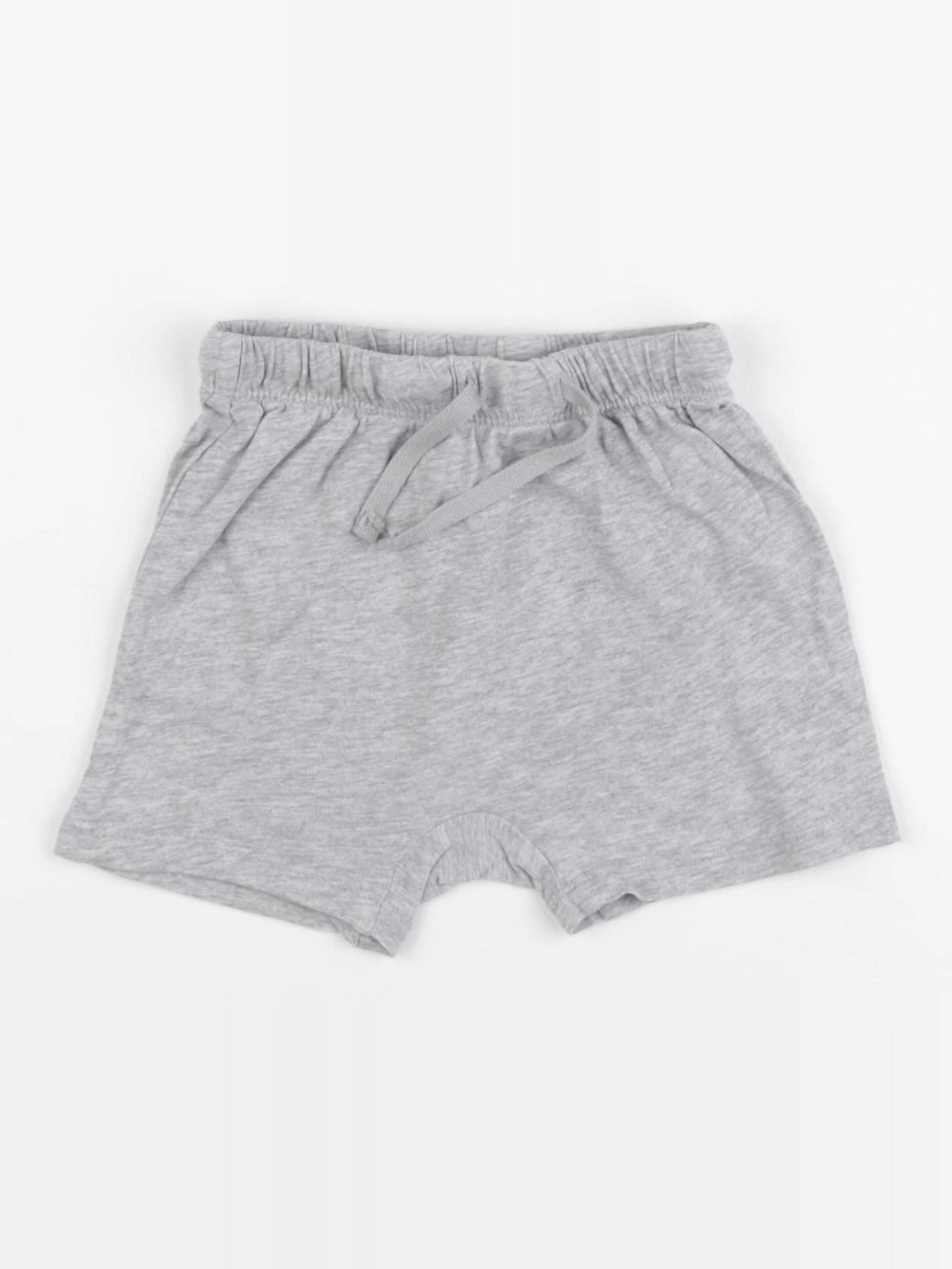 H&M - short gris - 9/12 mois