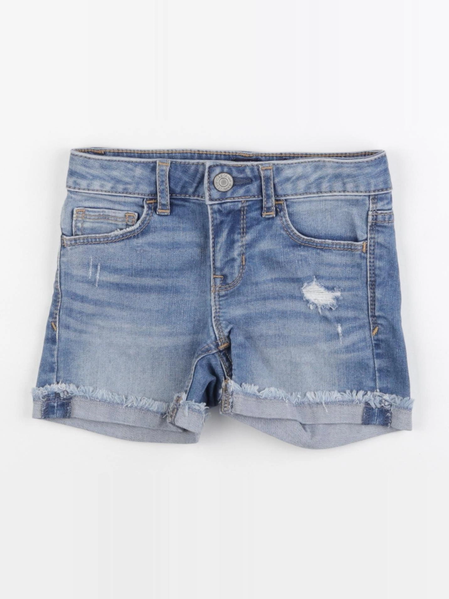 GAP - short bleu - 6 ans